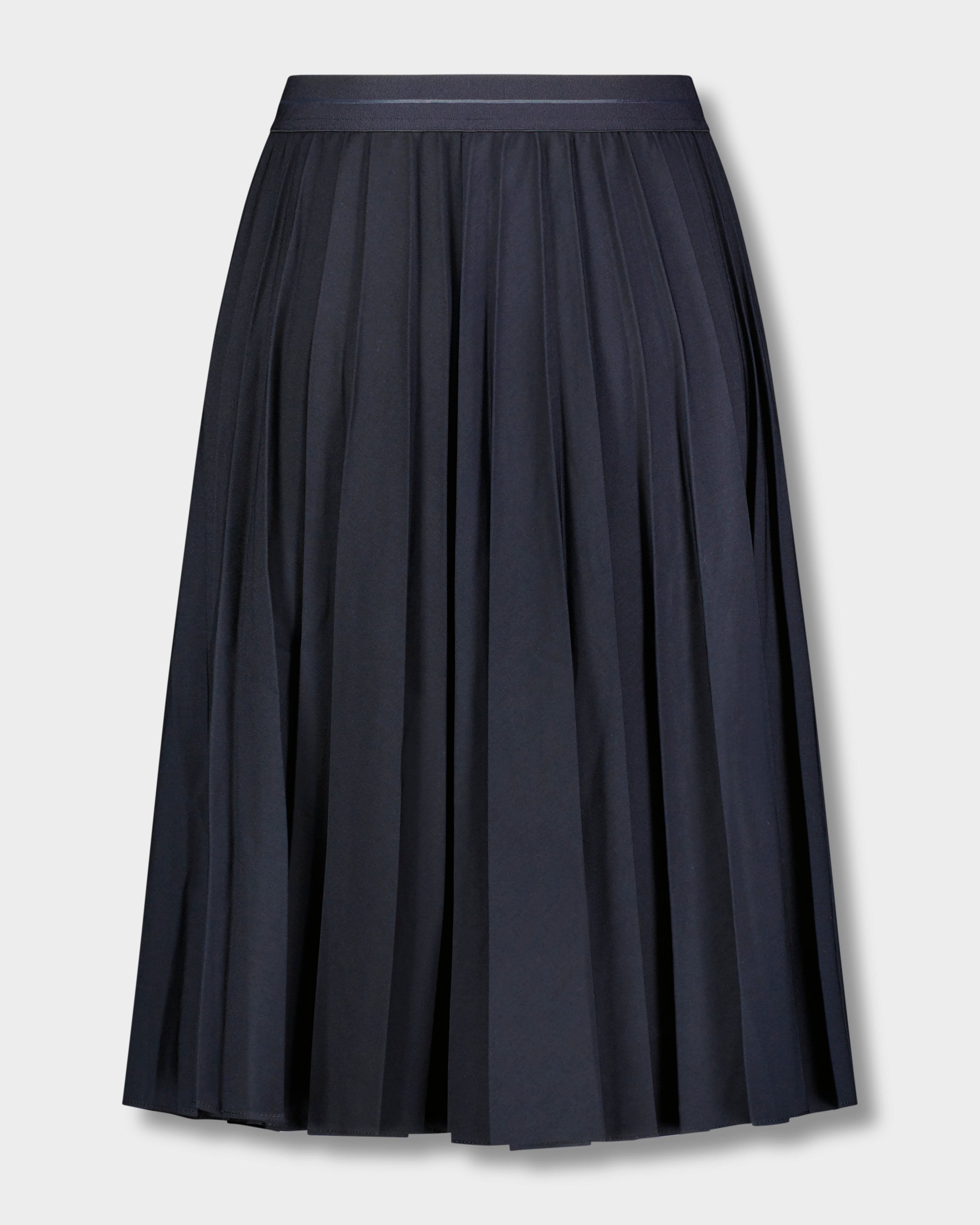PLEATED SKIRT 24" -NAVY