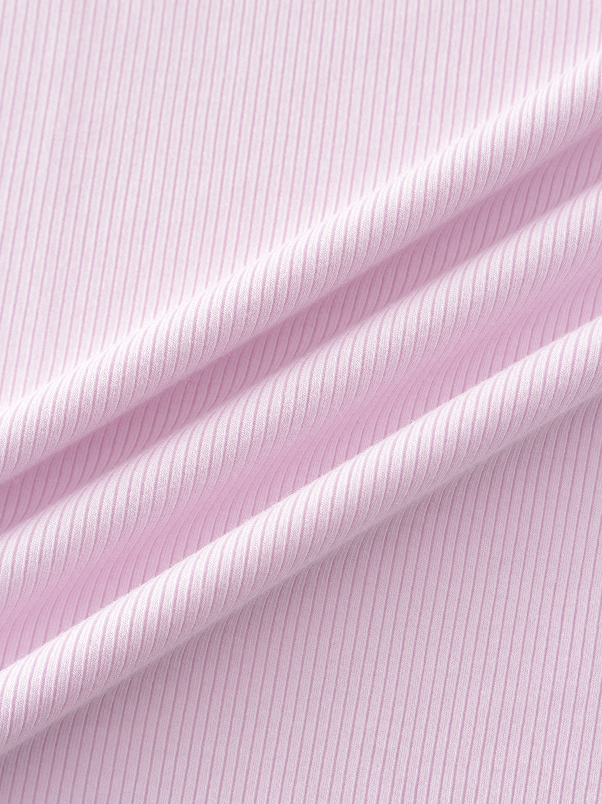 Crew Ribbed Dolman-Lavender