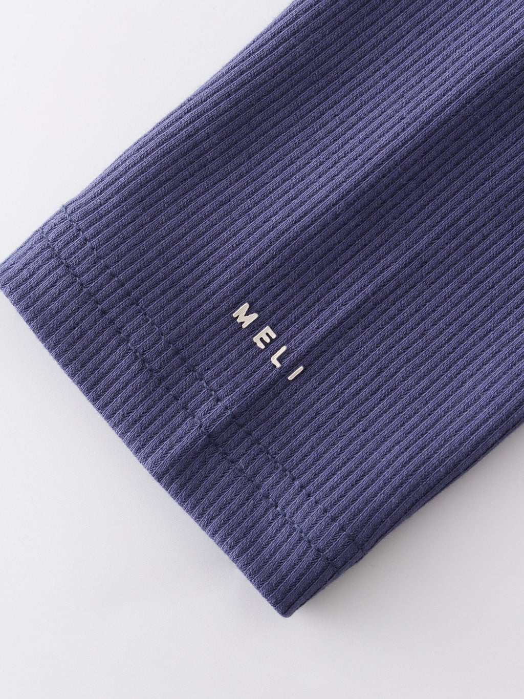 Crew Ribbed Dolman-Indigo Blue