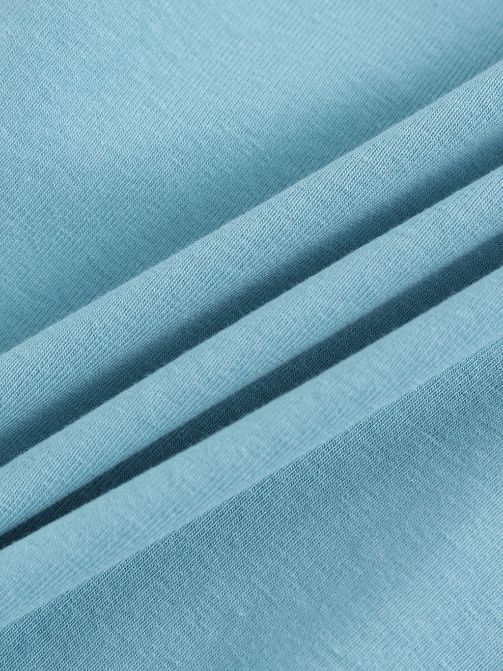 V Bottom T-Shirt-Teal