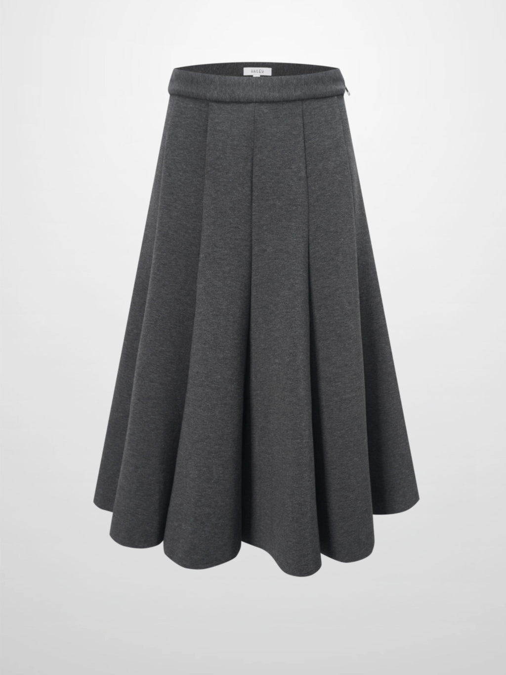Short Flare Skirt 24"-Grey
