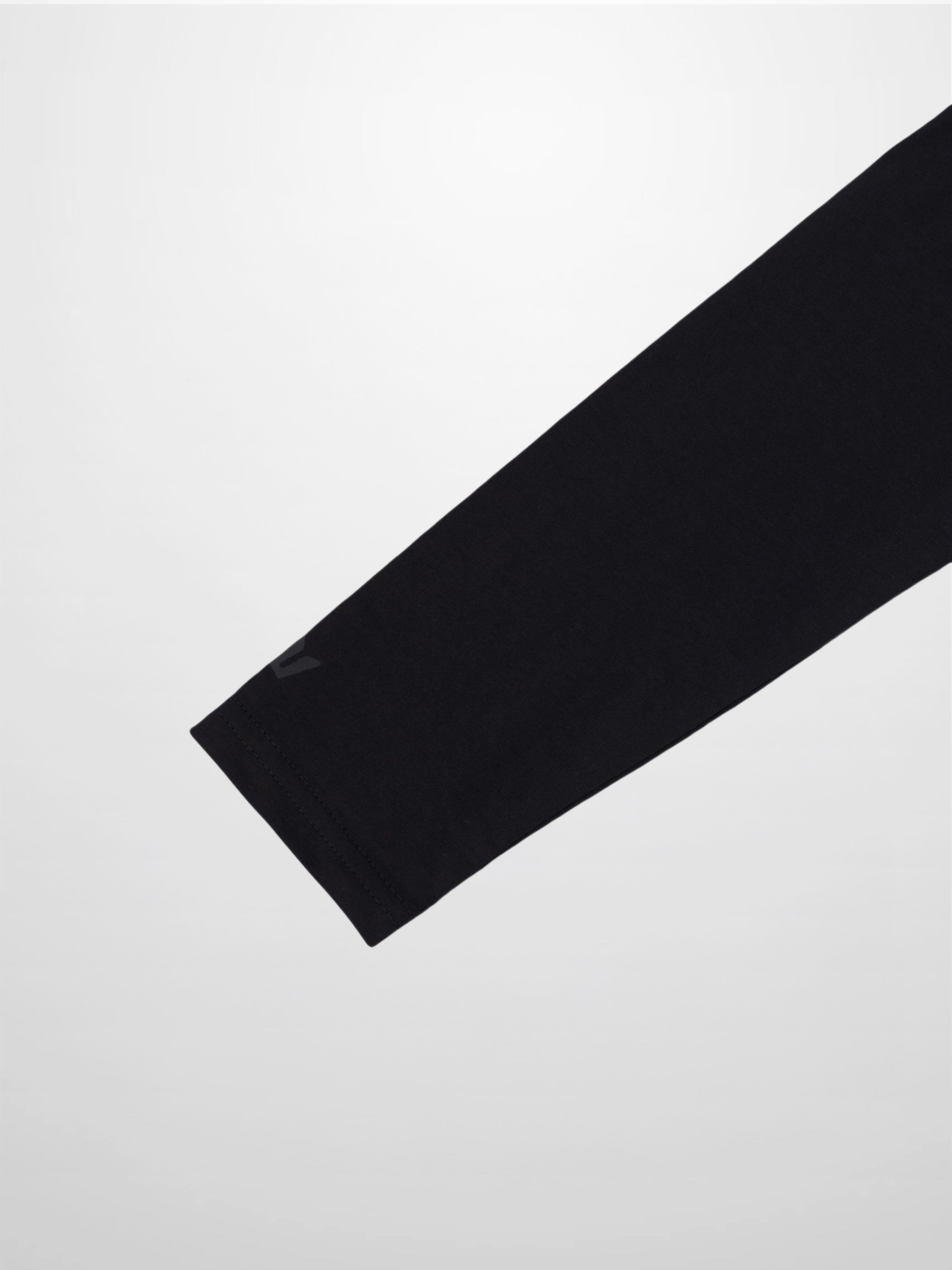 Crew Bomber Tee-Black