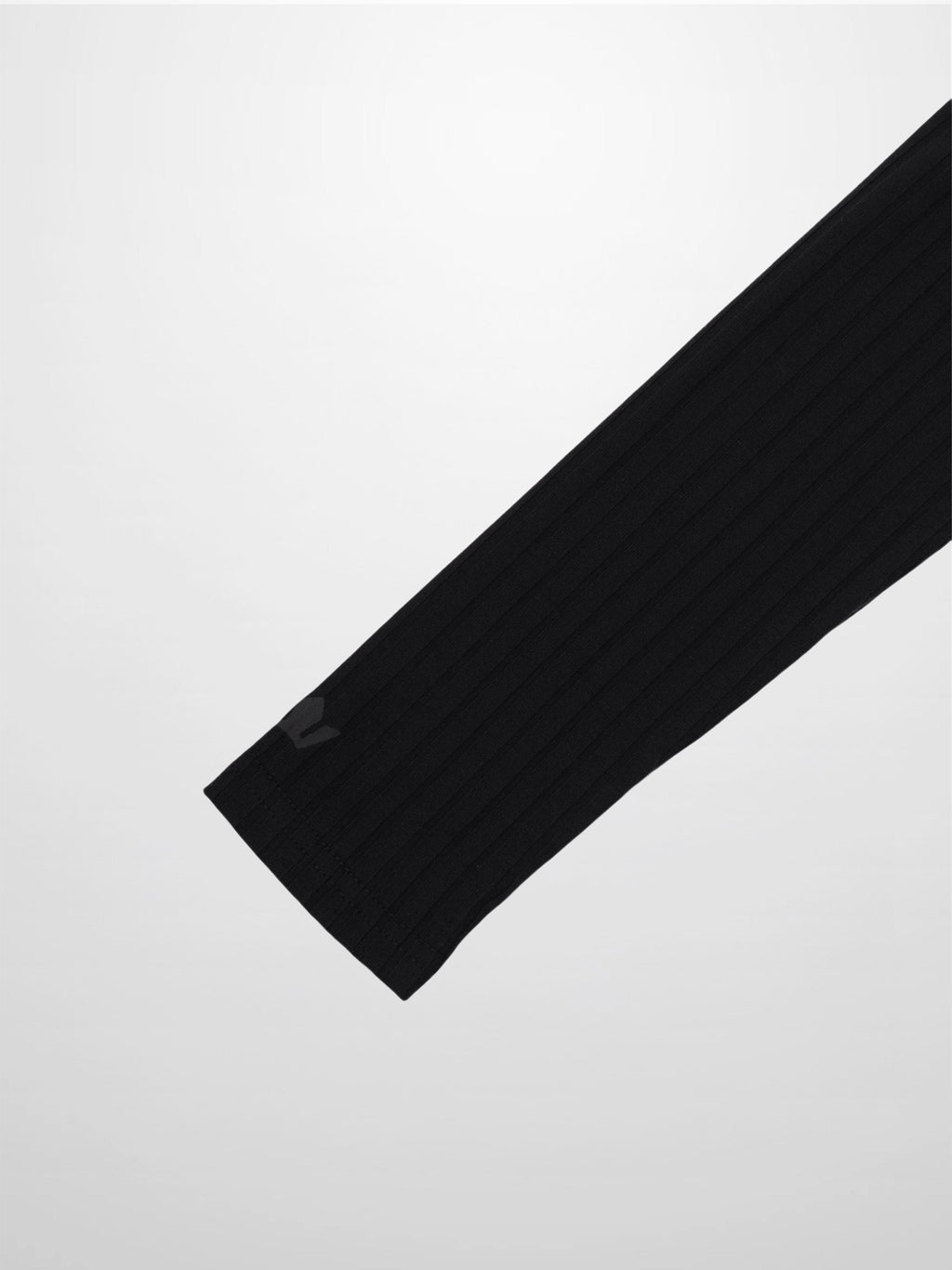 Ribbed High V Bomber-Black