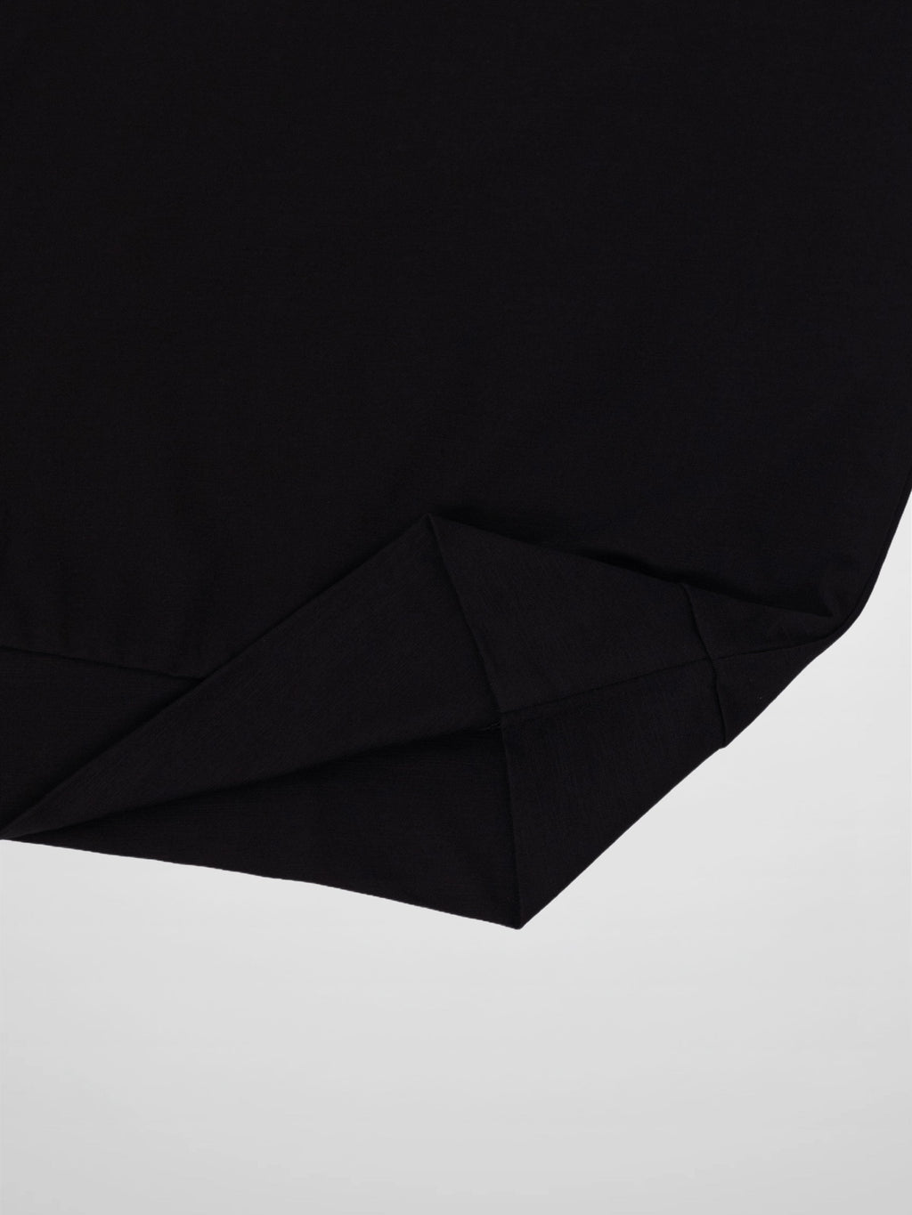 Crew Bomber Tee-Black