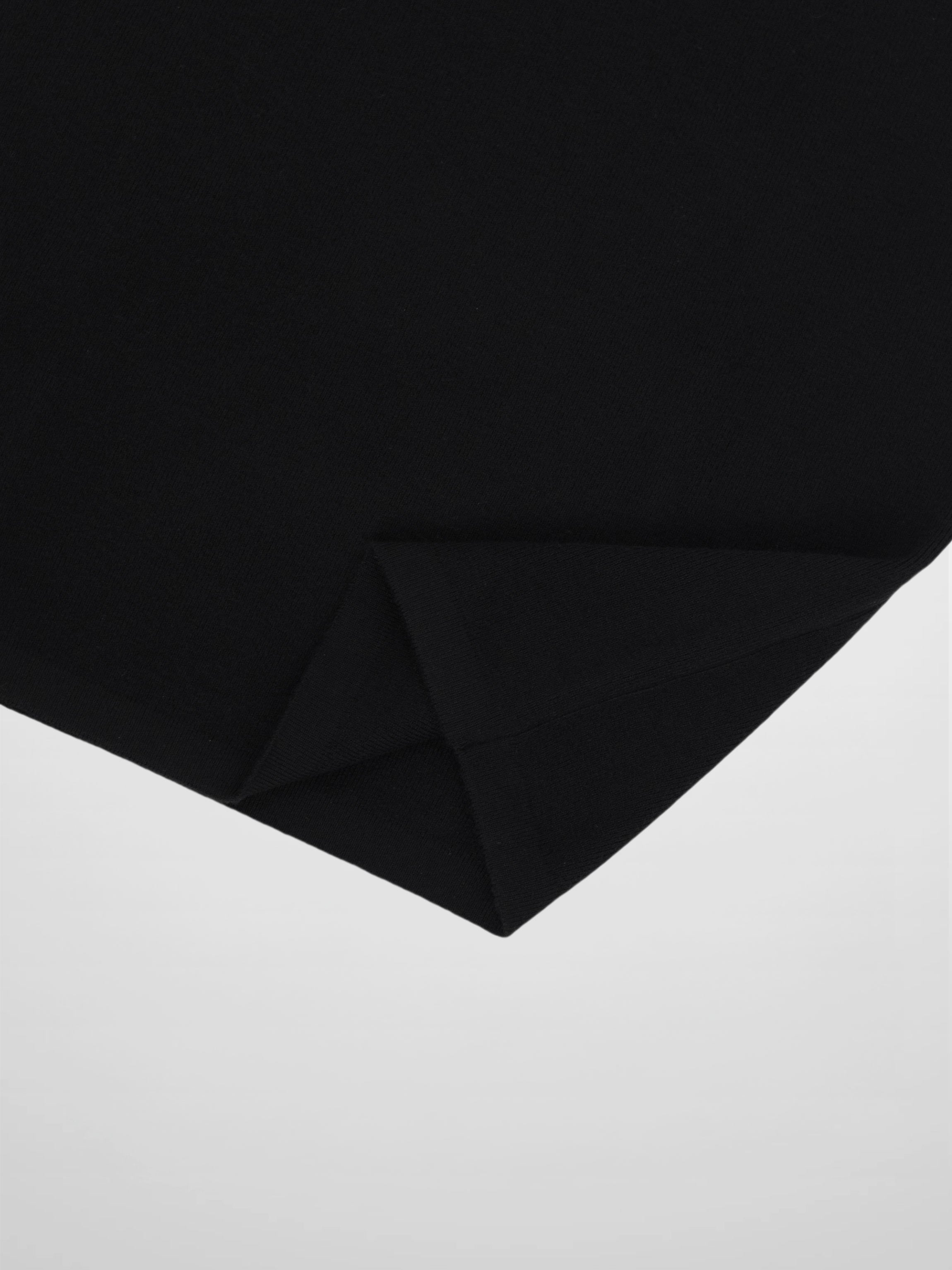 Sleeveless Mock Neck Sweater-Black