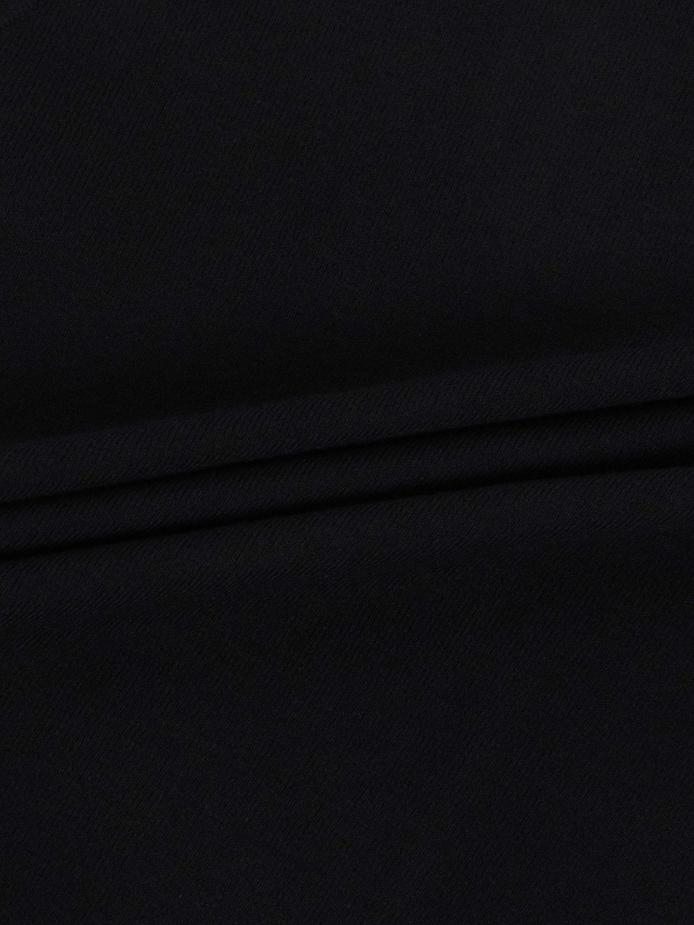 Sleeveless Mock Neck Sweater-Black