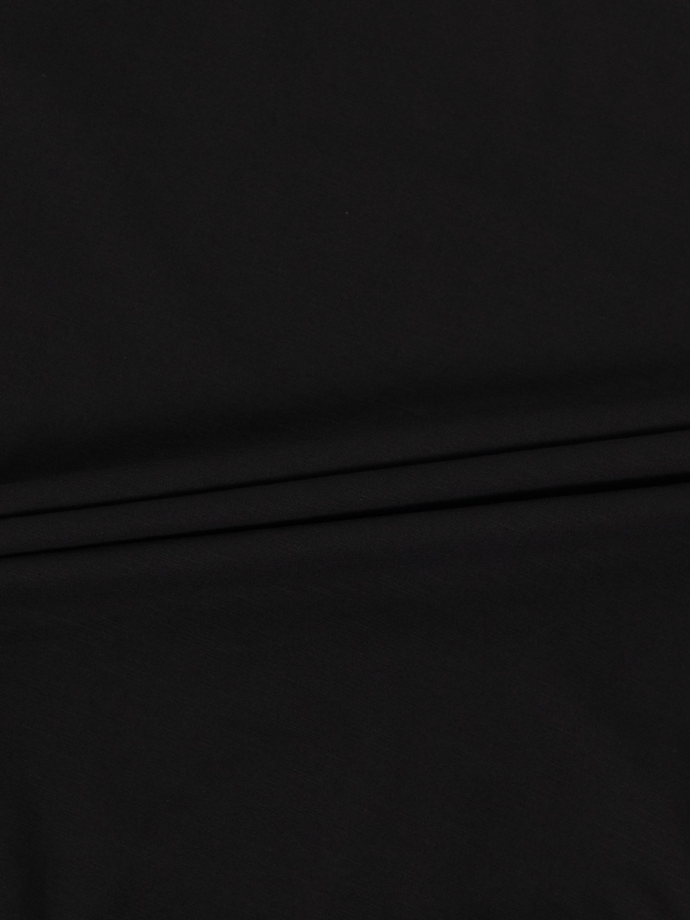 Crew Bomber Tee-Black