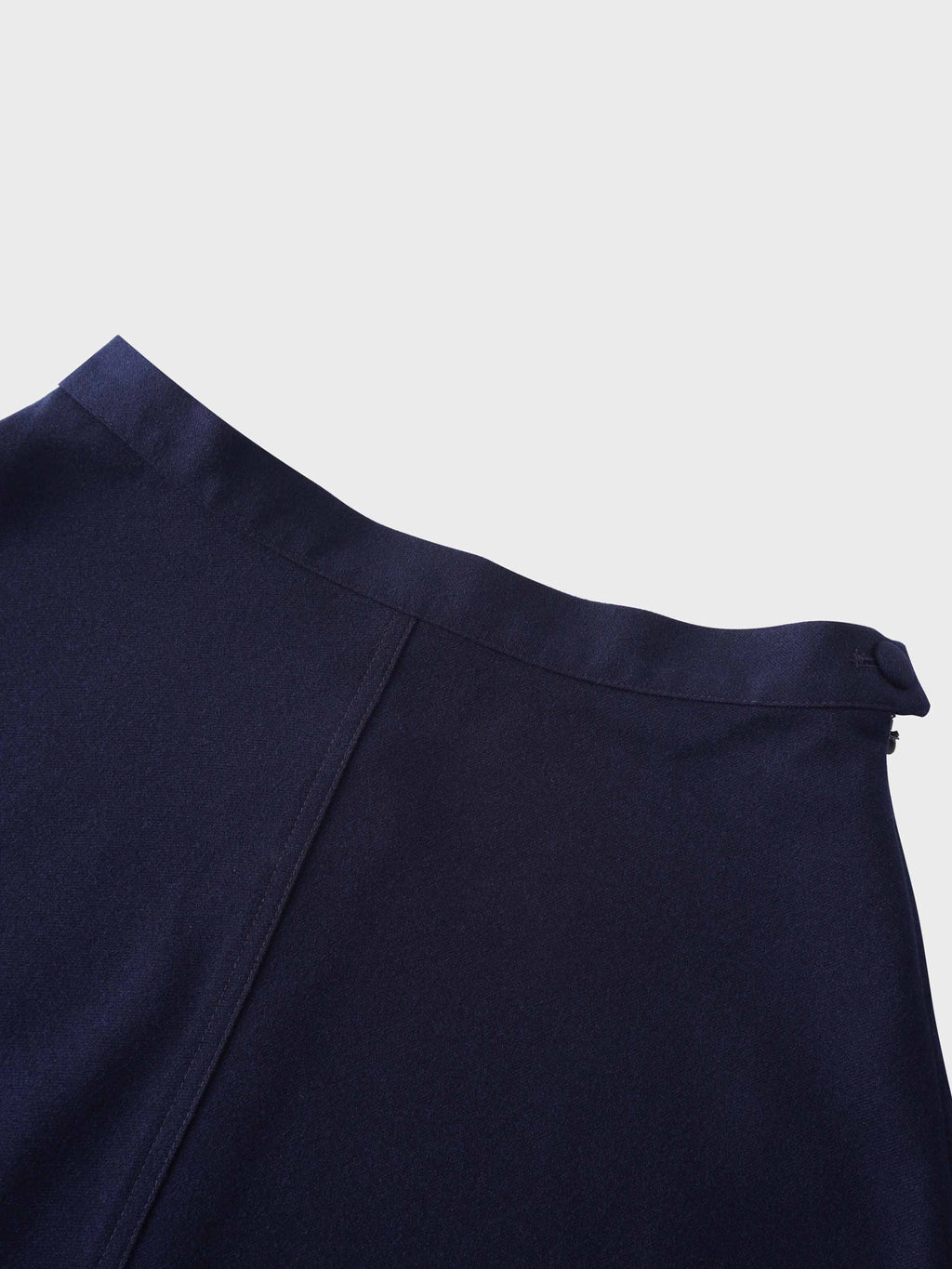 Fringe Circle Skirt-Navy