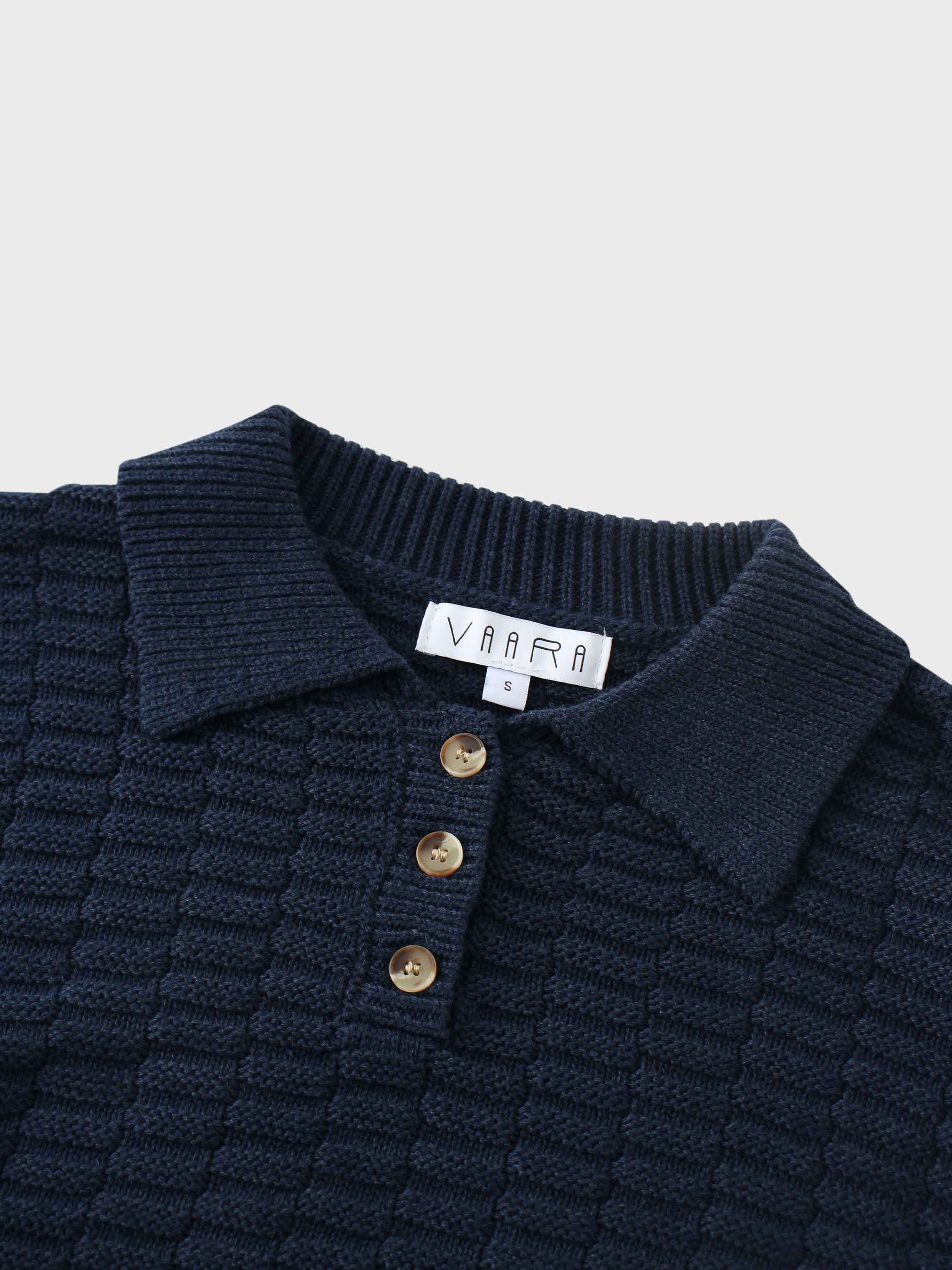 Golden Sun Sweater-Navy