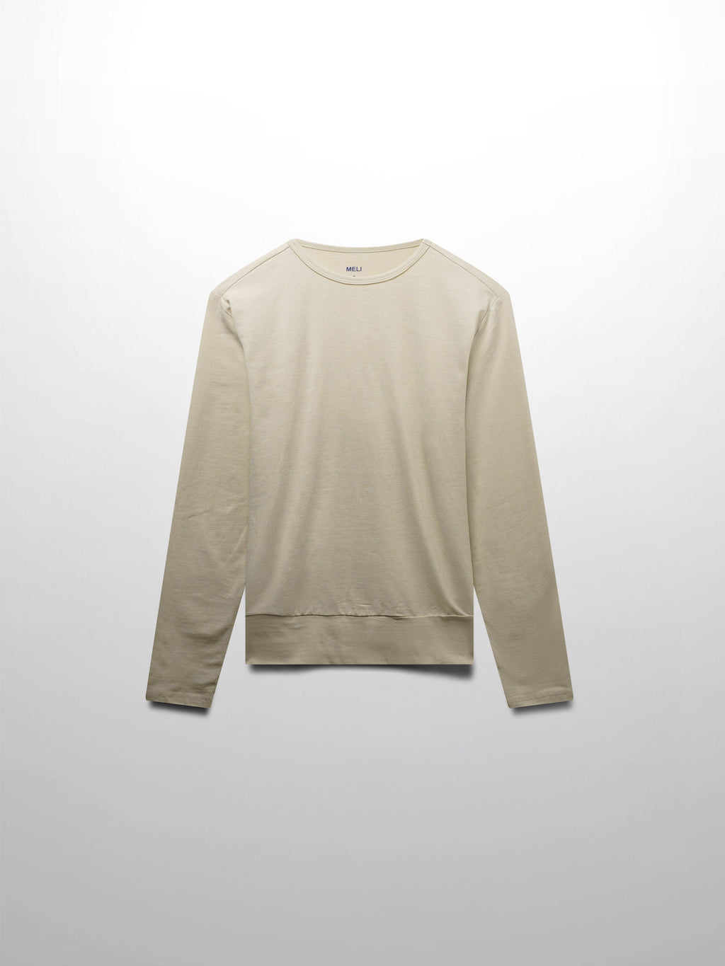 Crew Bomber Tee-Taupe