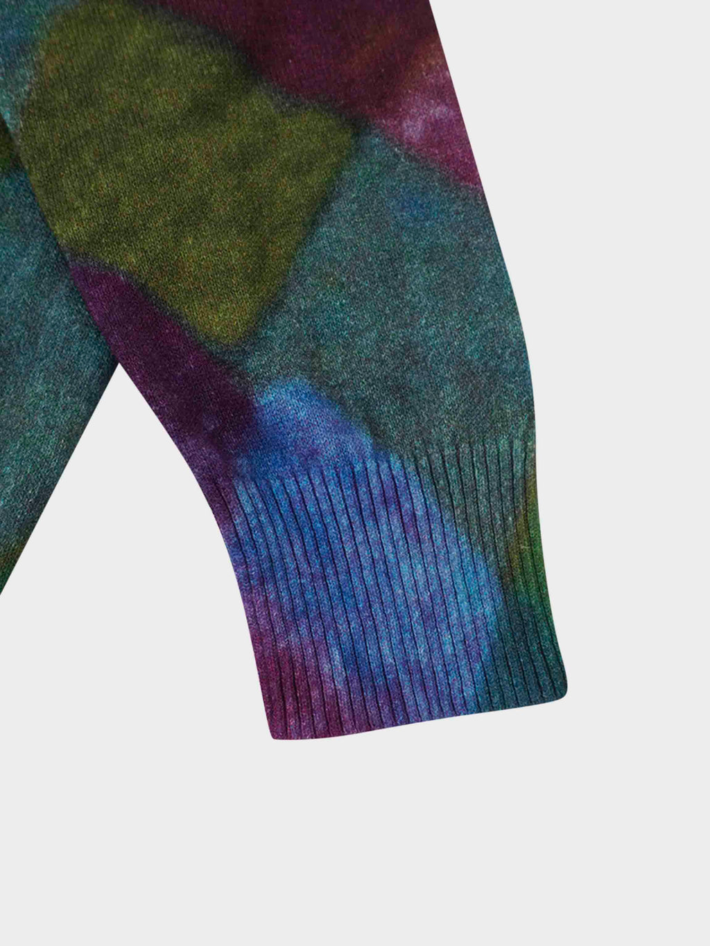 Thin Knit Turtleneck Sweater-Colored Diamonds