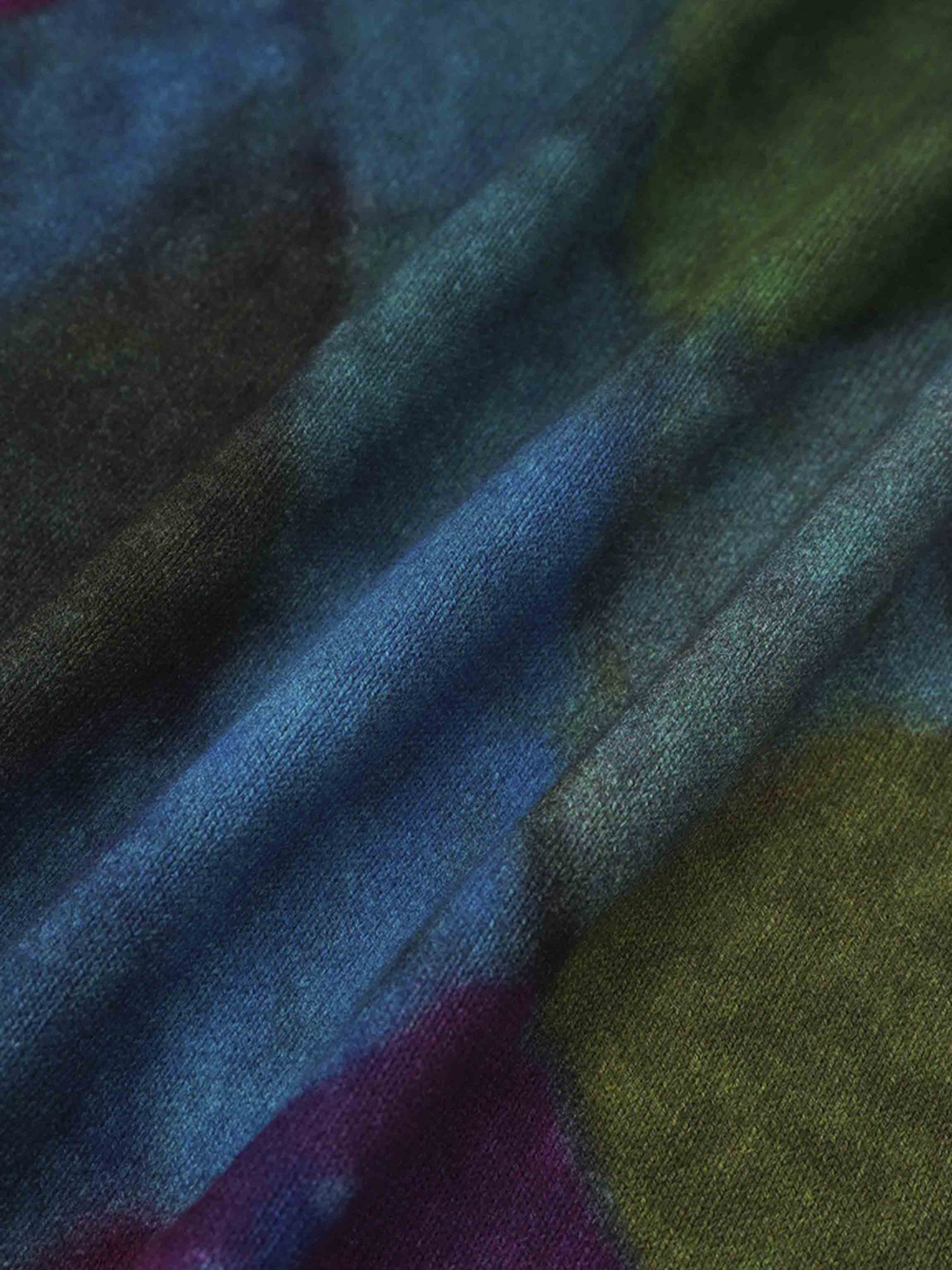 Thin Knit Turtleneck Sweater-Colored Diamonds