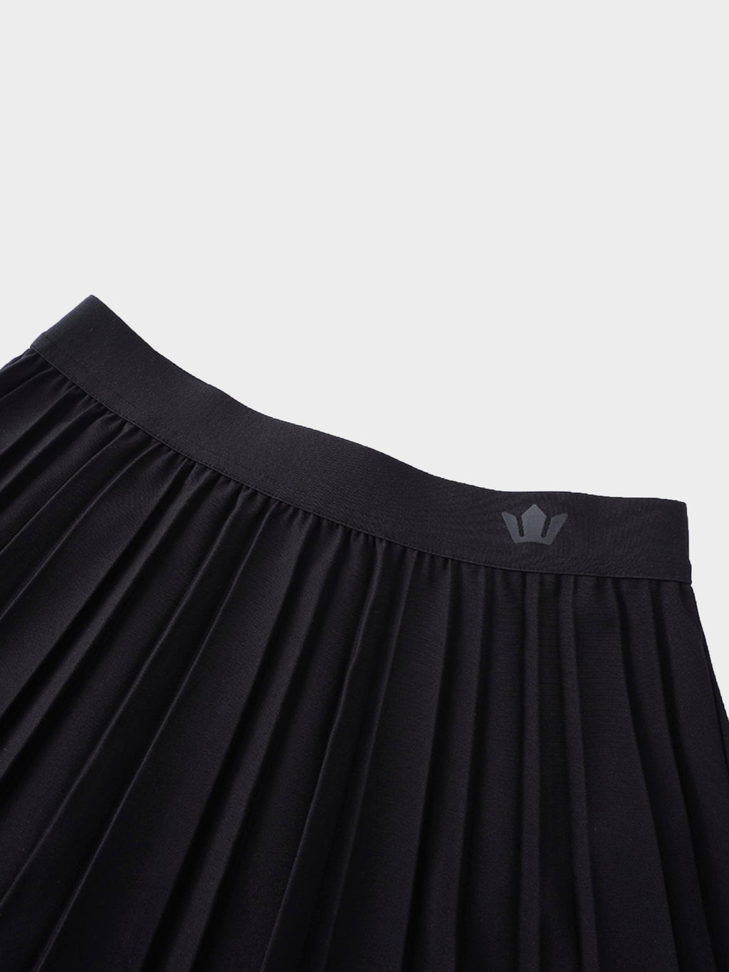 PLEATED SKIRT 37"-BLACK
