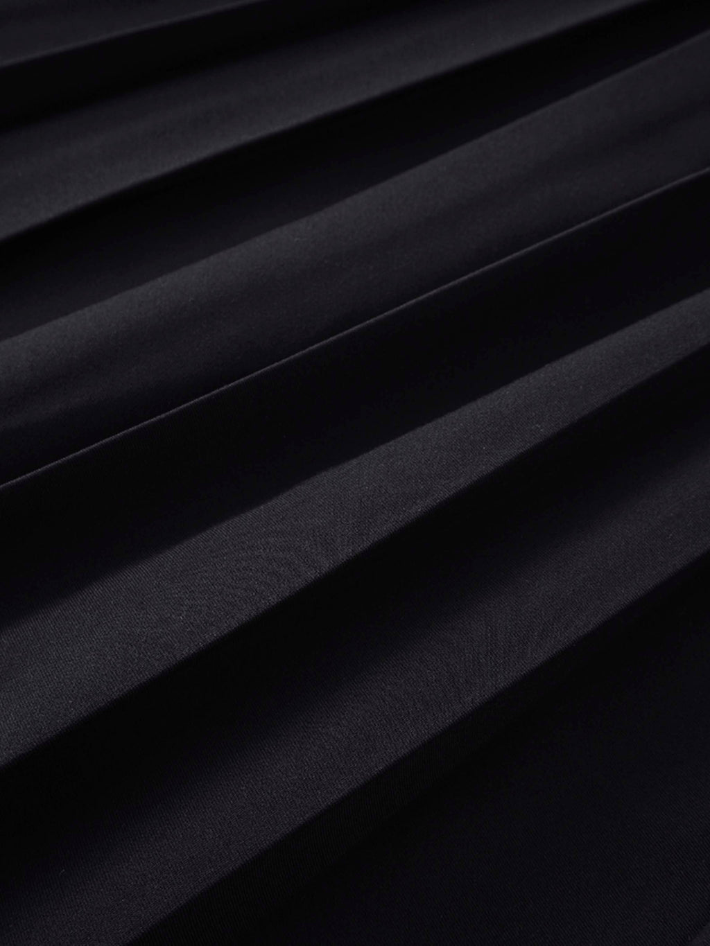 PLEATED SKIRT 37"-BLACK