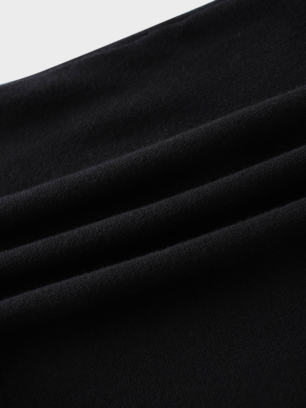 Ruffle Detail Sweater-Black/Ivory