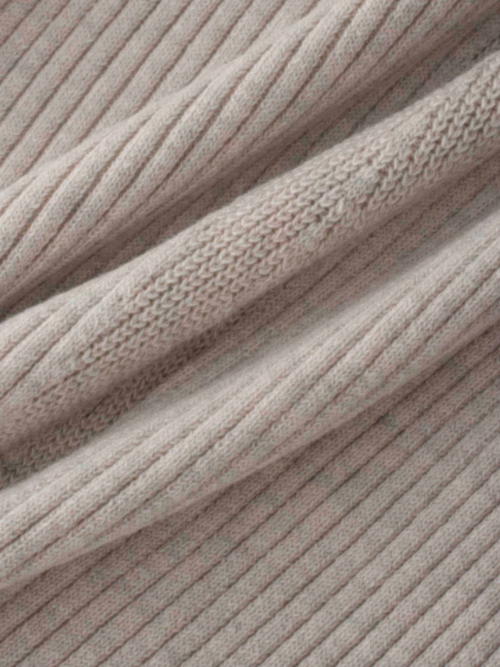 Center Design Sweater-Oatmeal