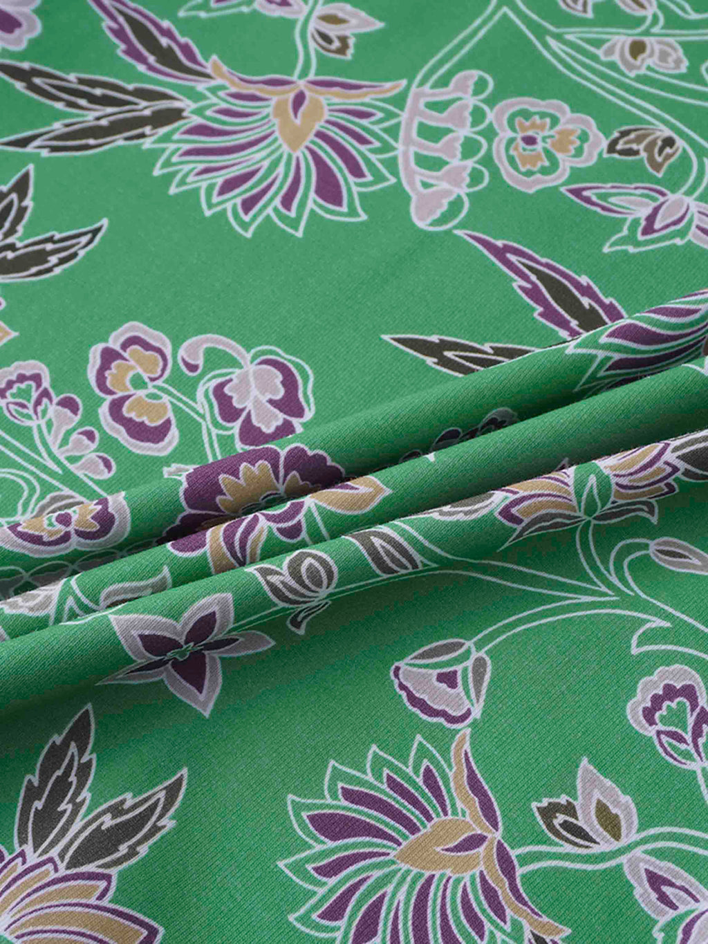 Basic Printed T-shirt-Mint Mediterranean