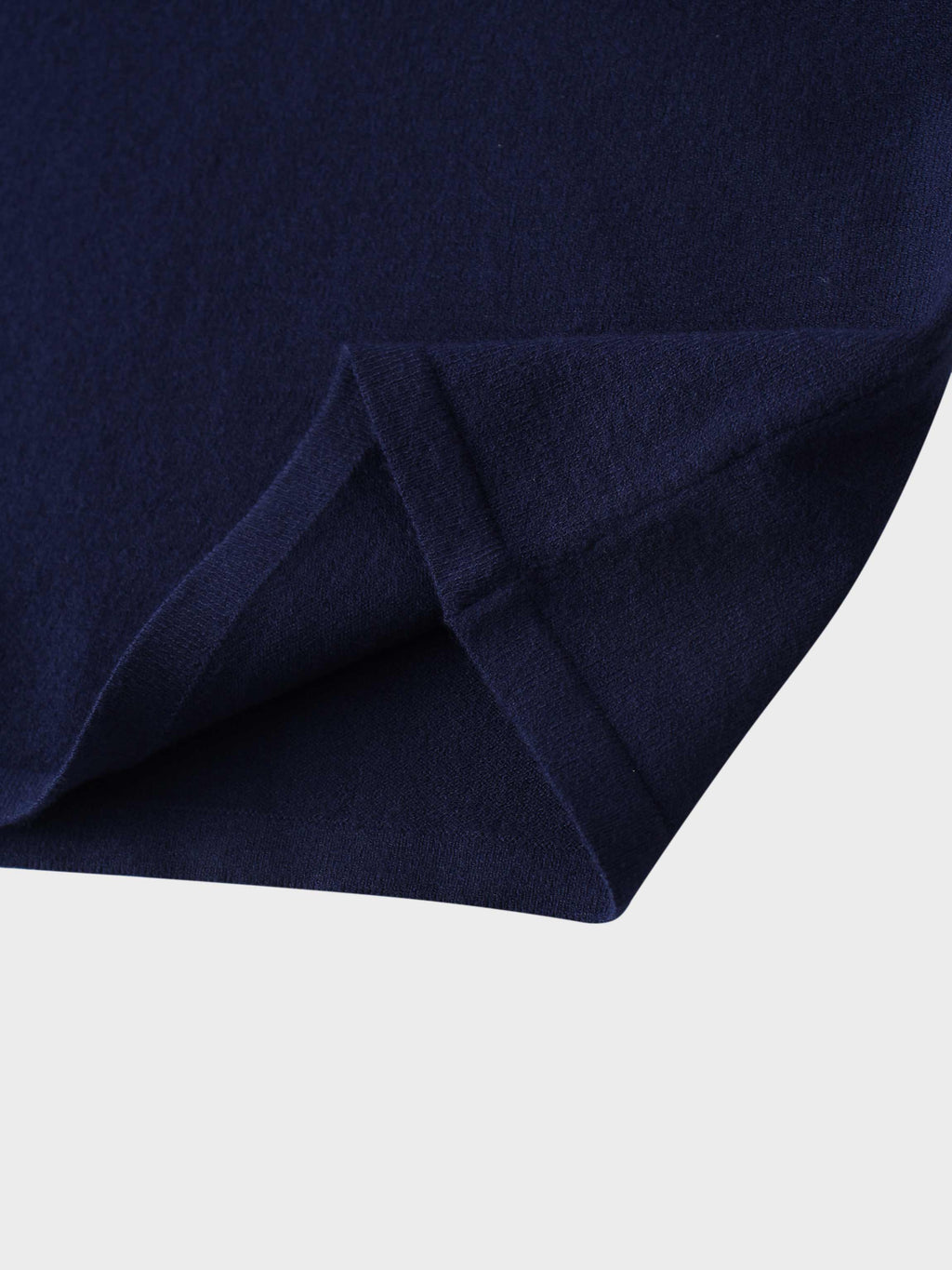 Crochet Puff Flower Sweater Set-Navy