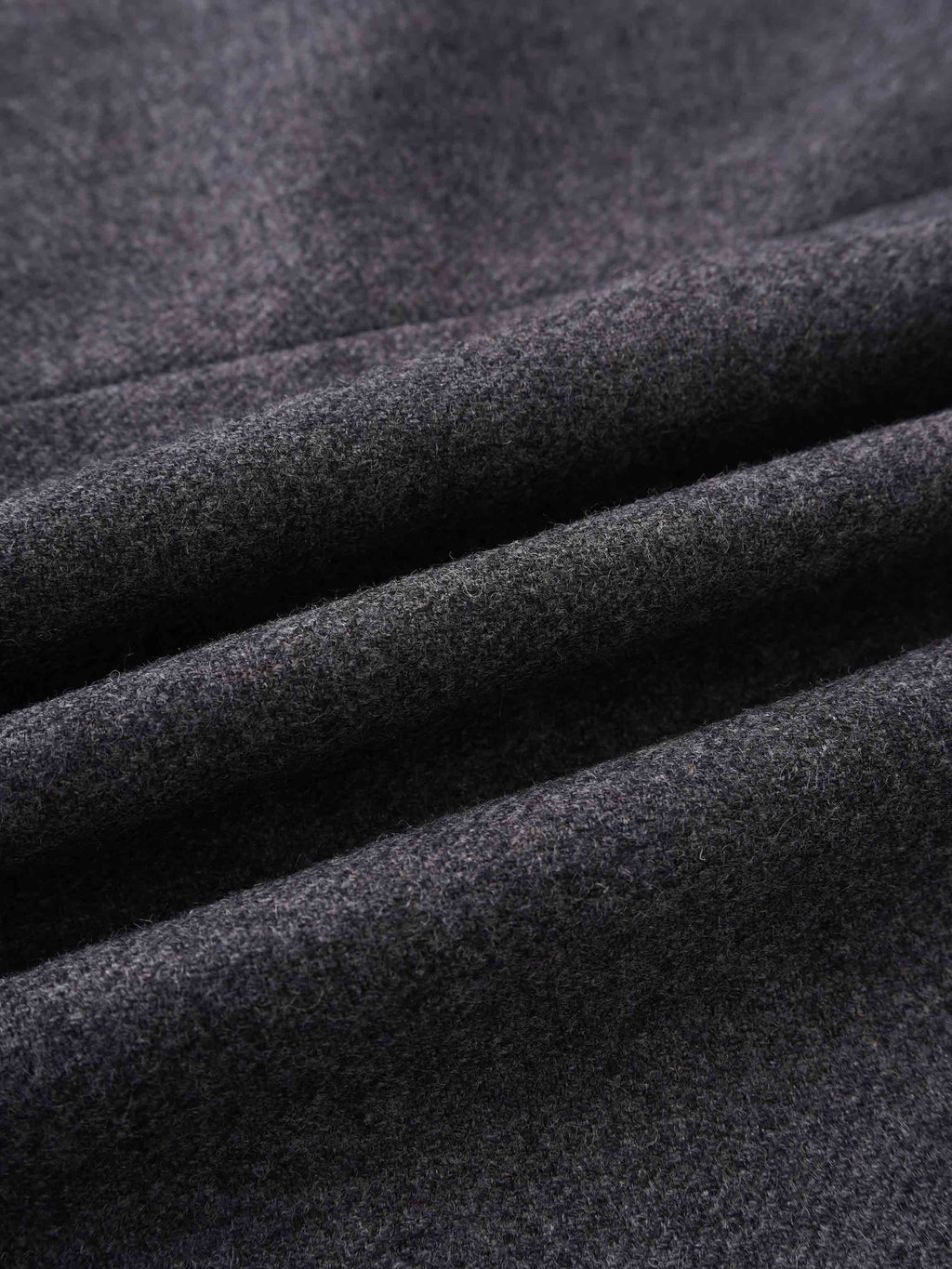 Basic Wool Blend Slip Dress-Grey