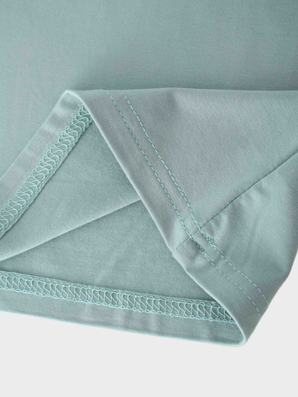 Modal Turtleneck Long Sleeve-Seafoam