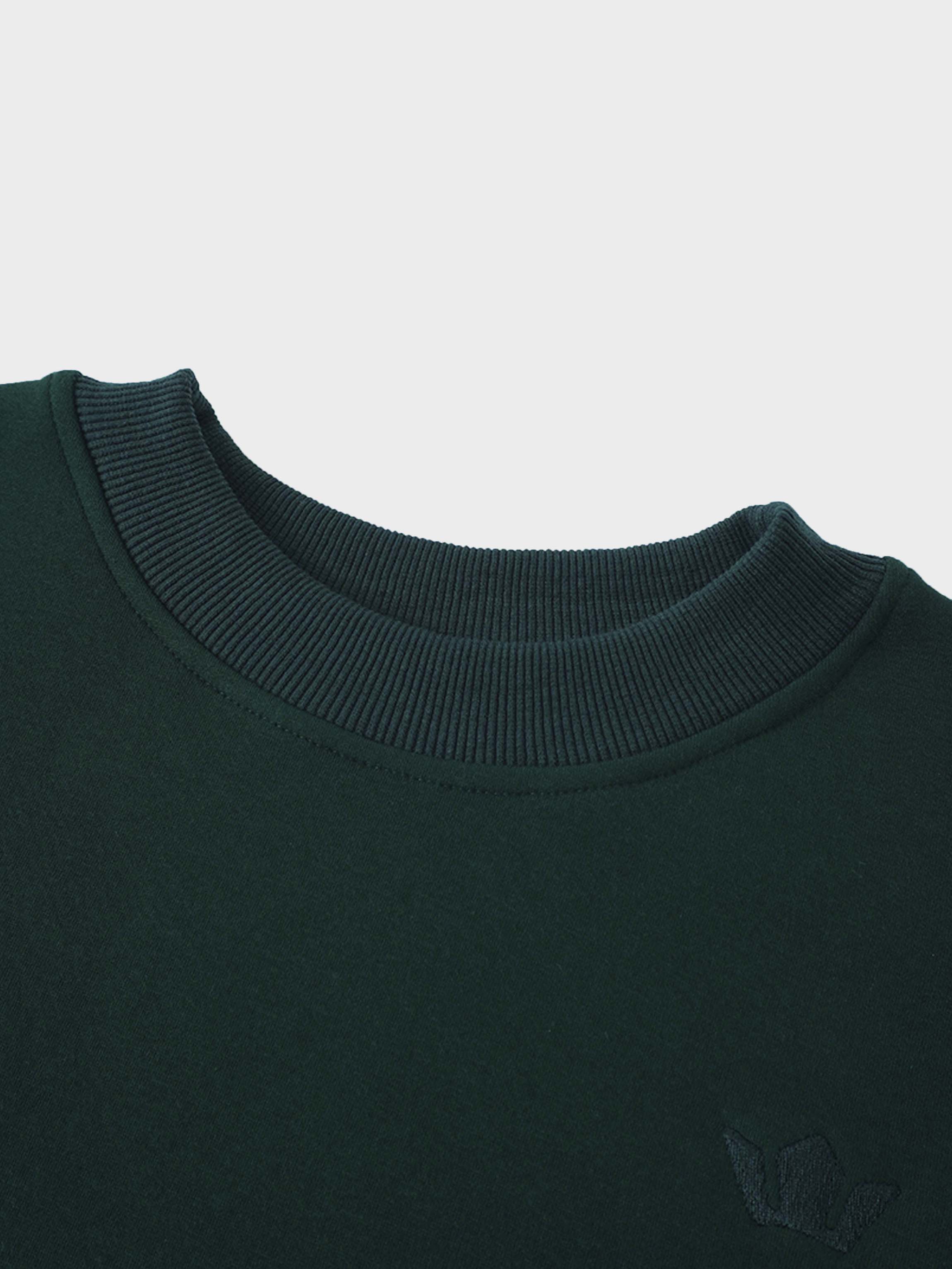 Logo Sweatshirt-Hunter Green