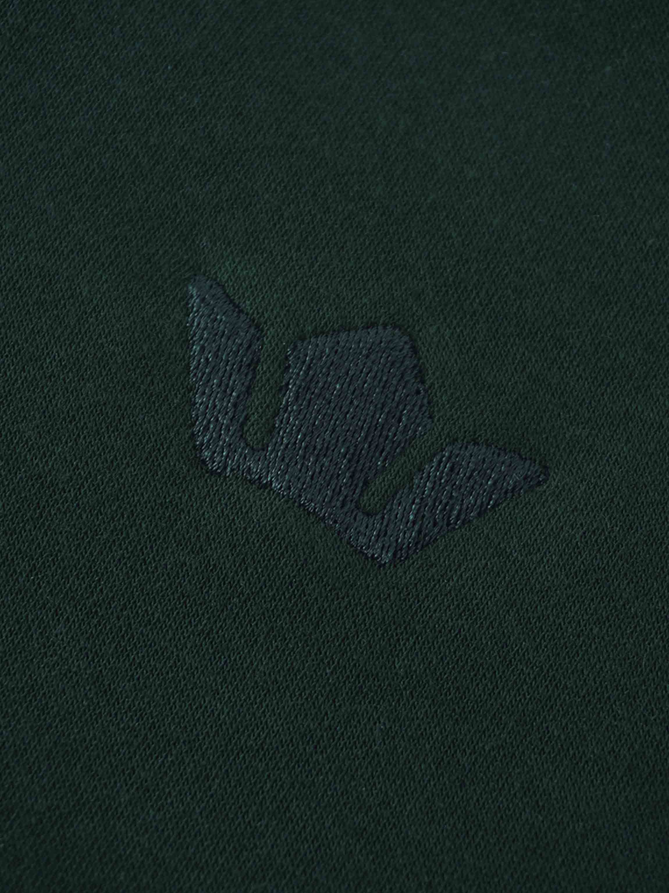 Logo Sweatshirt-Hunter Green