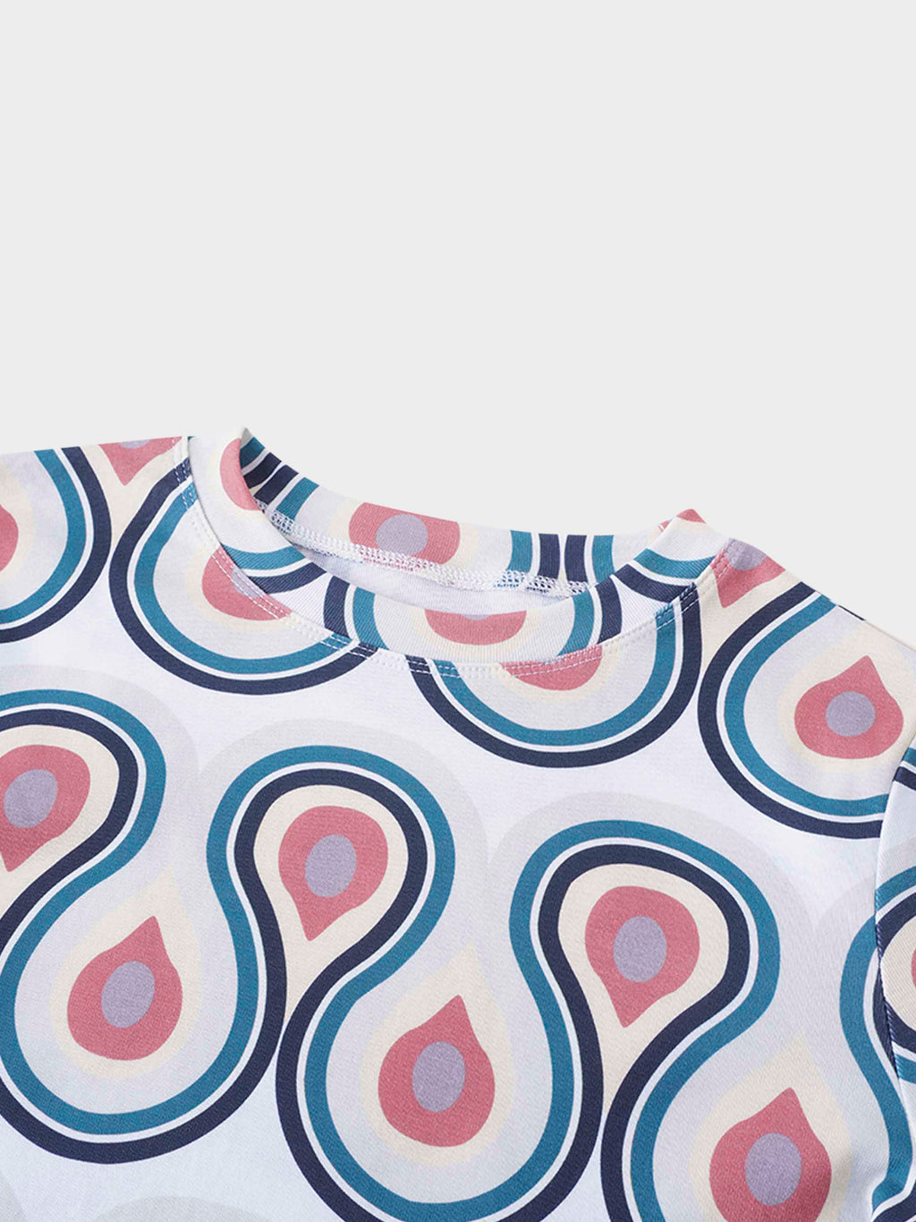 Basic Printed T-shirt-Geo Teardrop