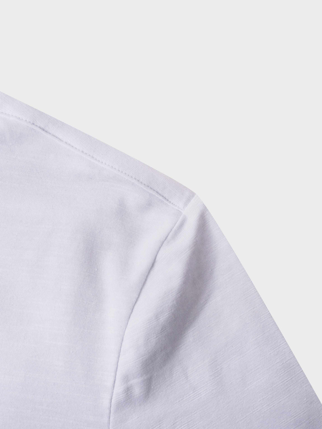 Button Down T-Shirt Blouse-White