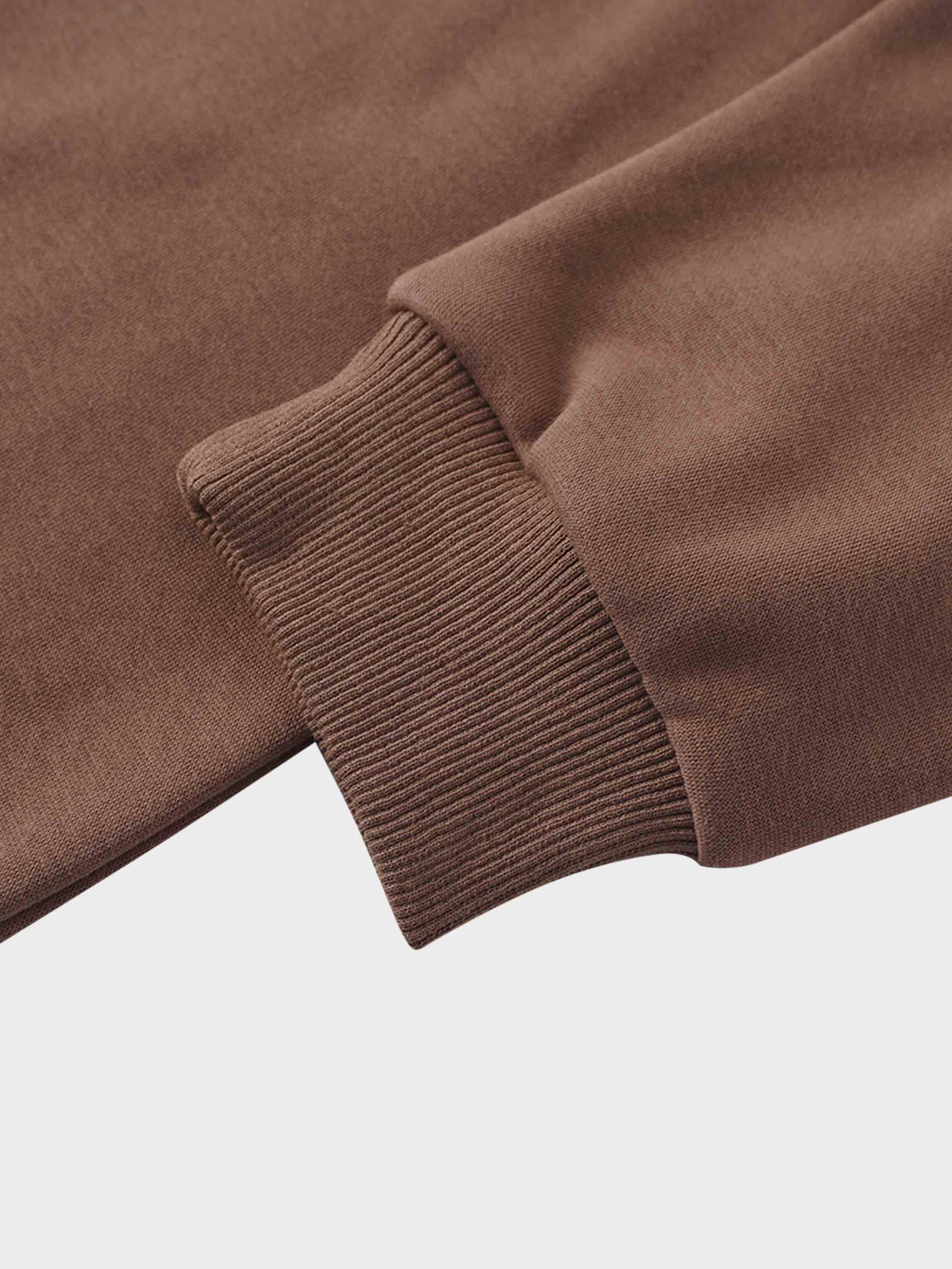 Logo Sweatshirt-Camel