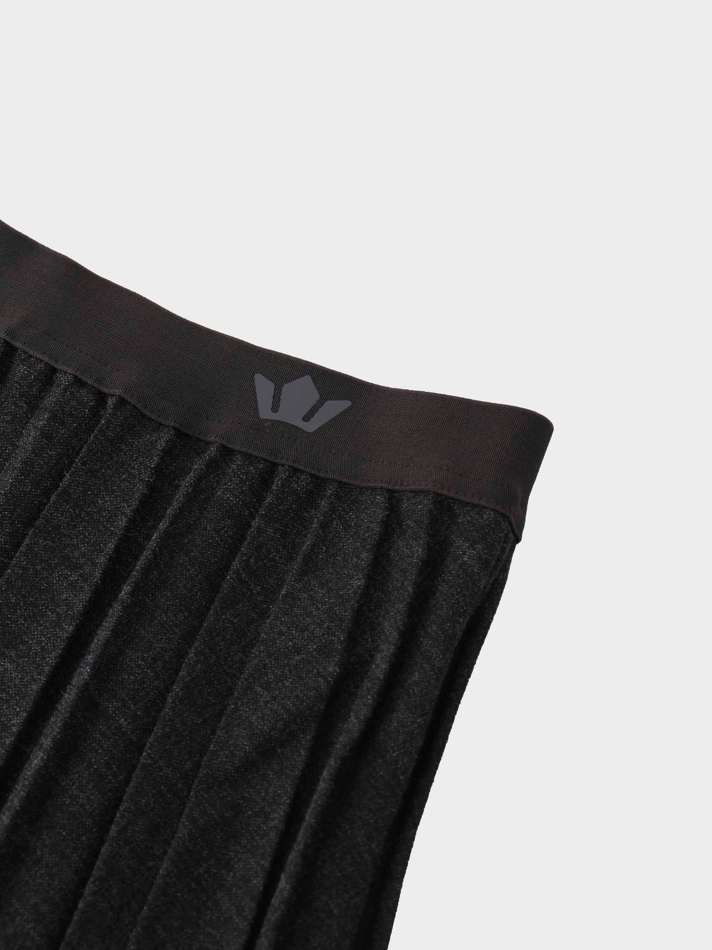 Marni Pleated Skirt 37"-Black