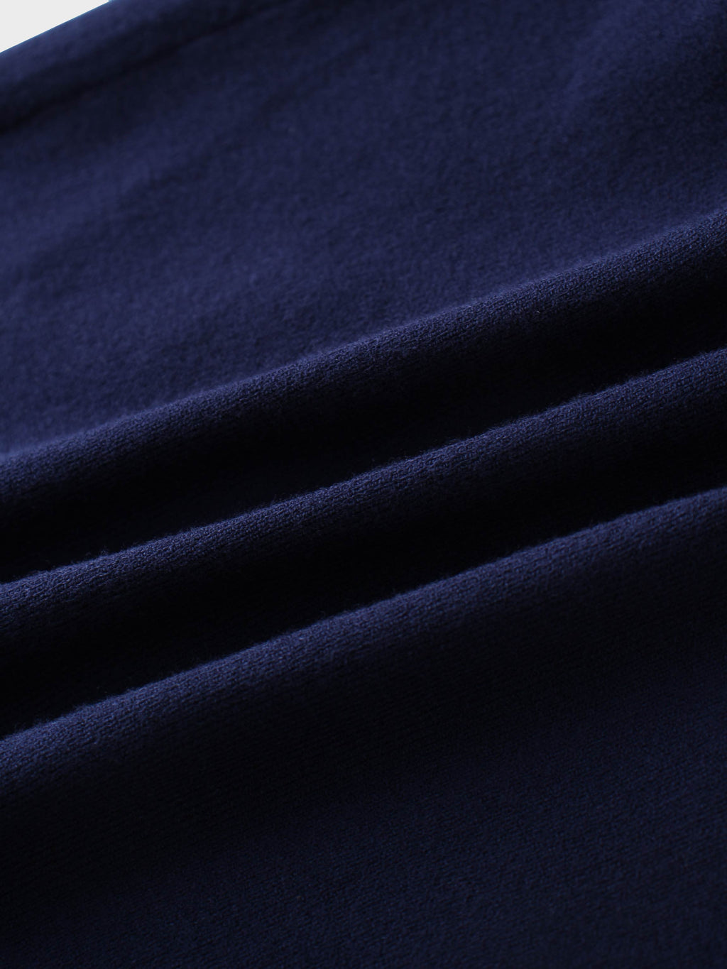 Crochet Puff Flower Sweater Set-Navy