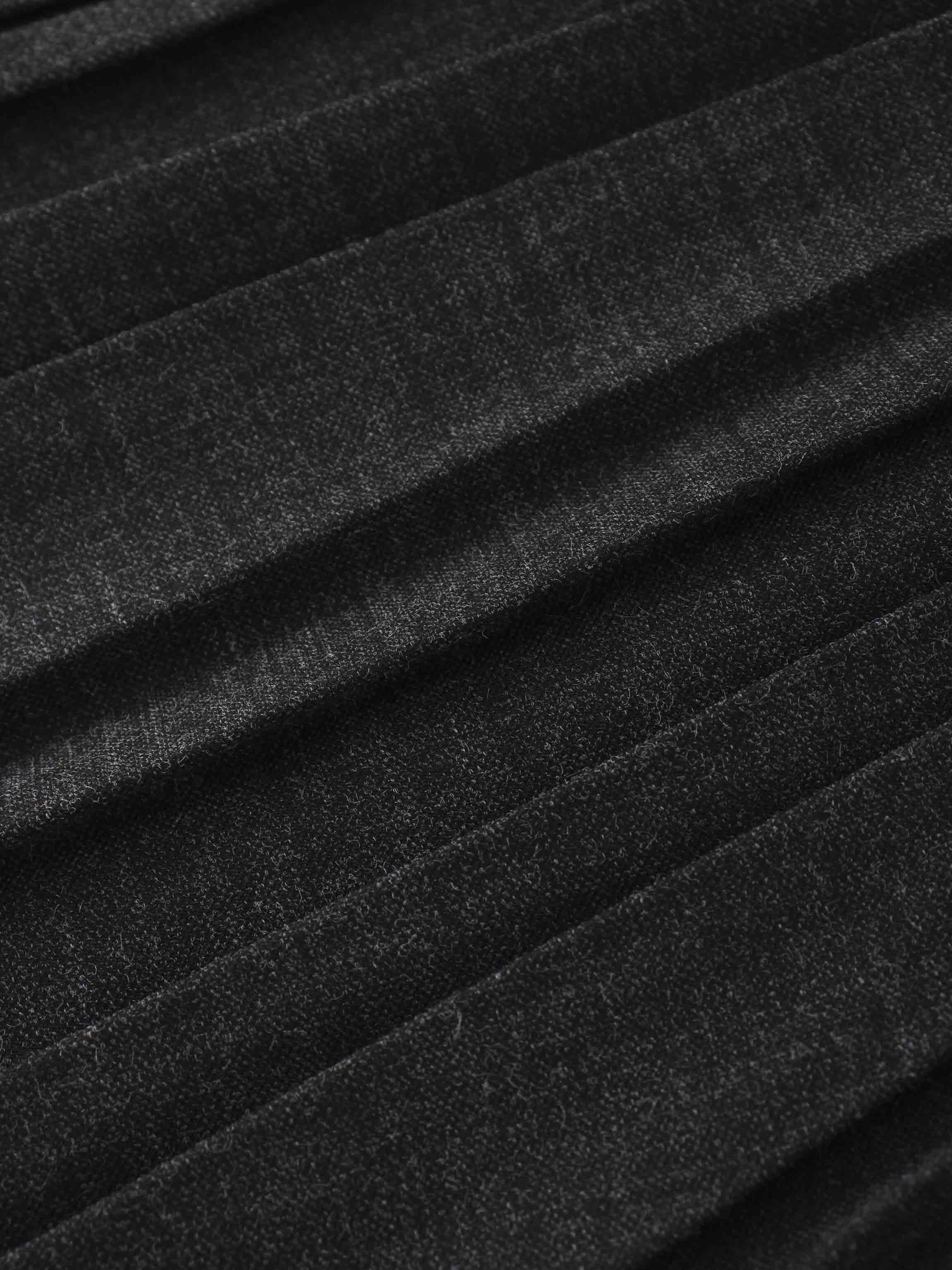 Marni Pleated Skirt 37"-Black