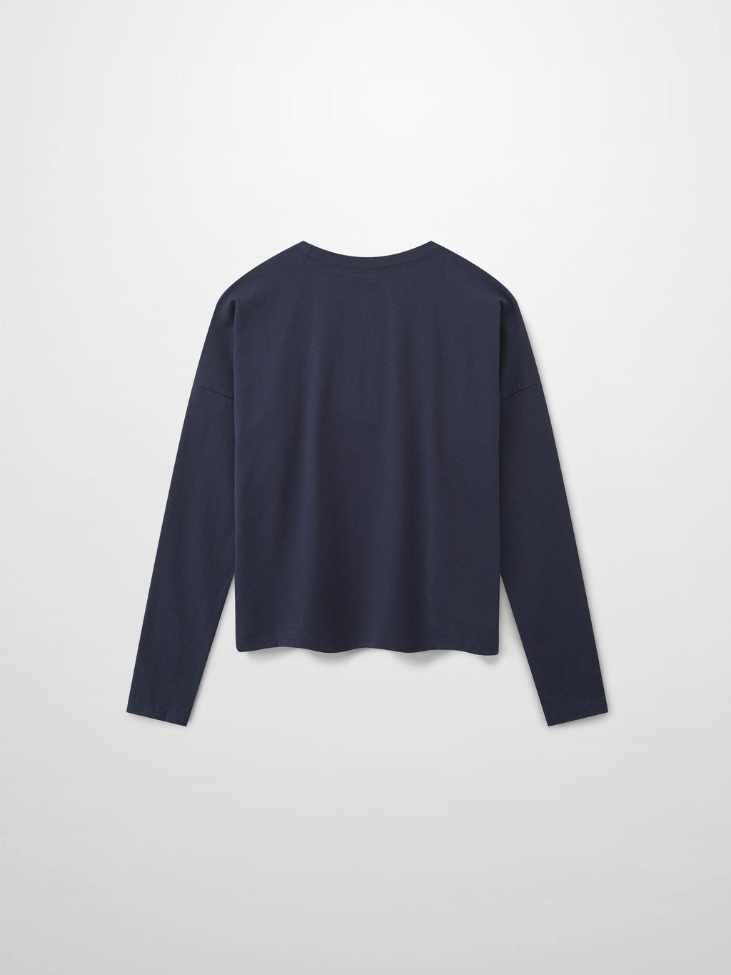 Crown Embossed T-Shirt-Navy