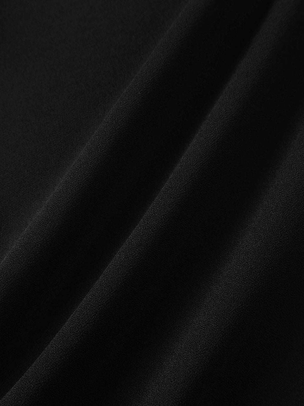 Asymmetrical Hem Dress-Black