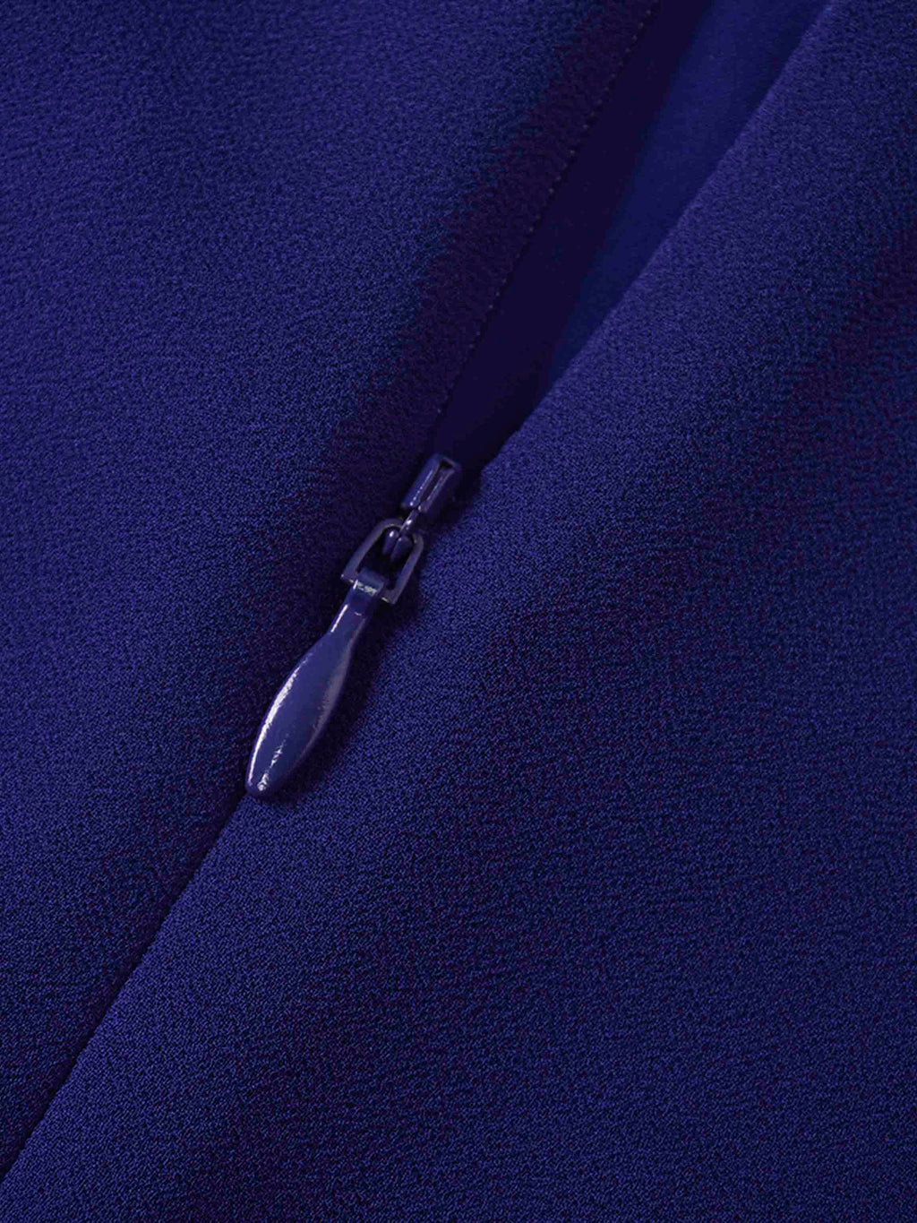 Asymmetrical Hem Dress-Medieval Blue