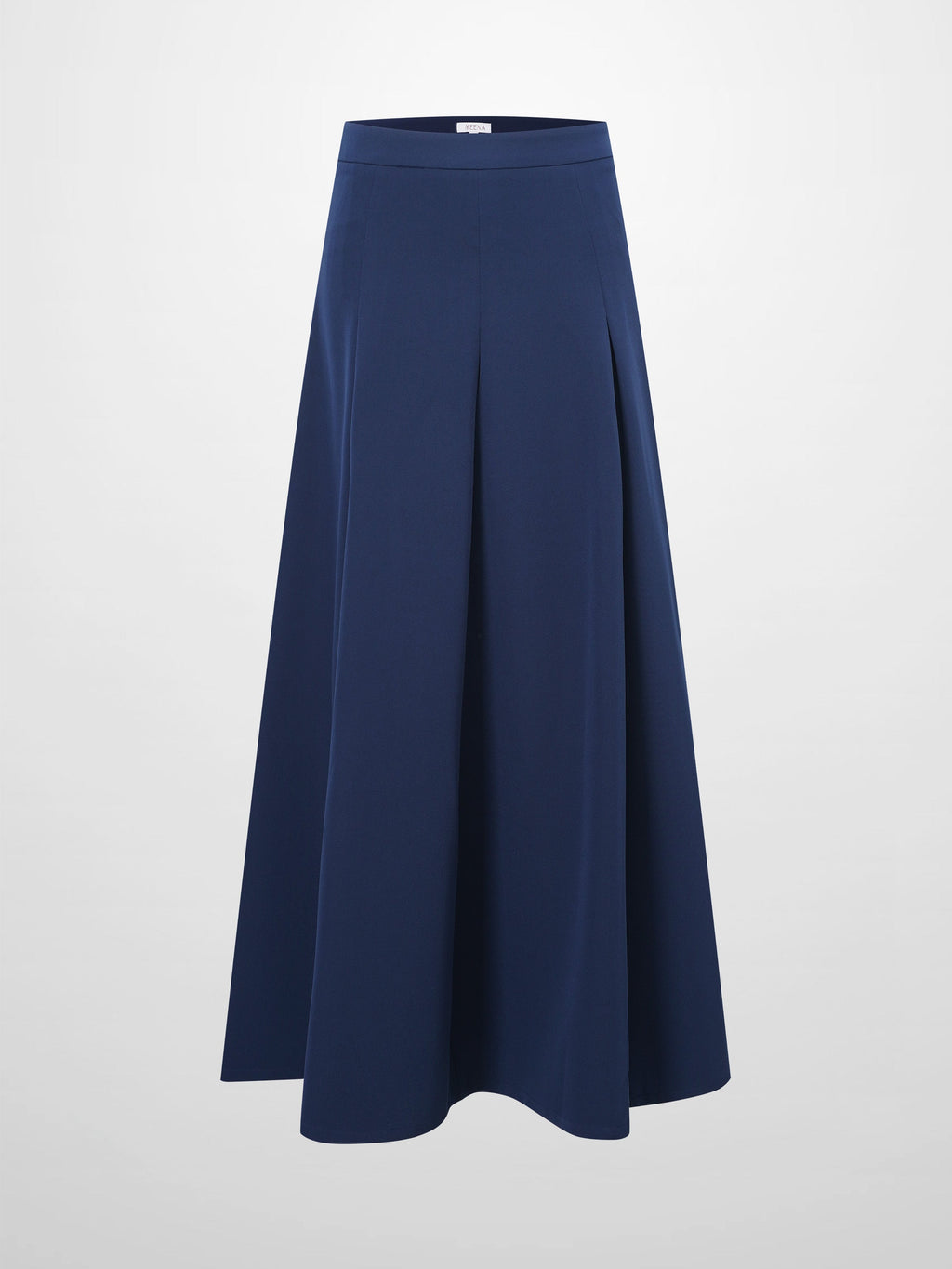 The Celina Pleat Skirt-Navy