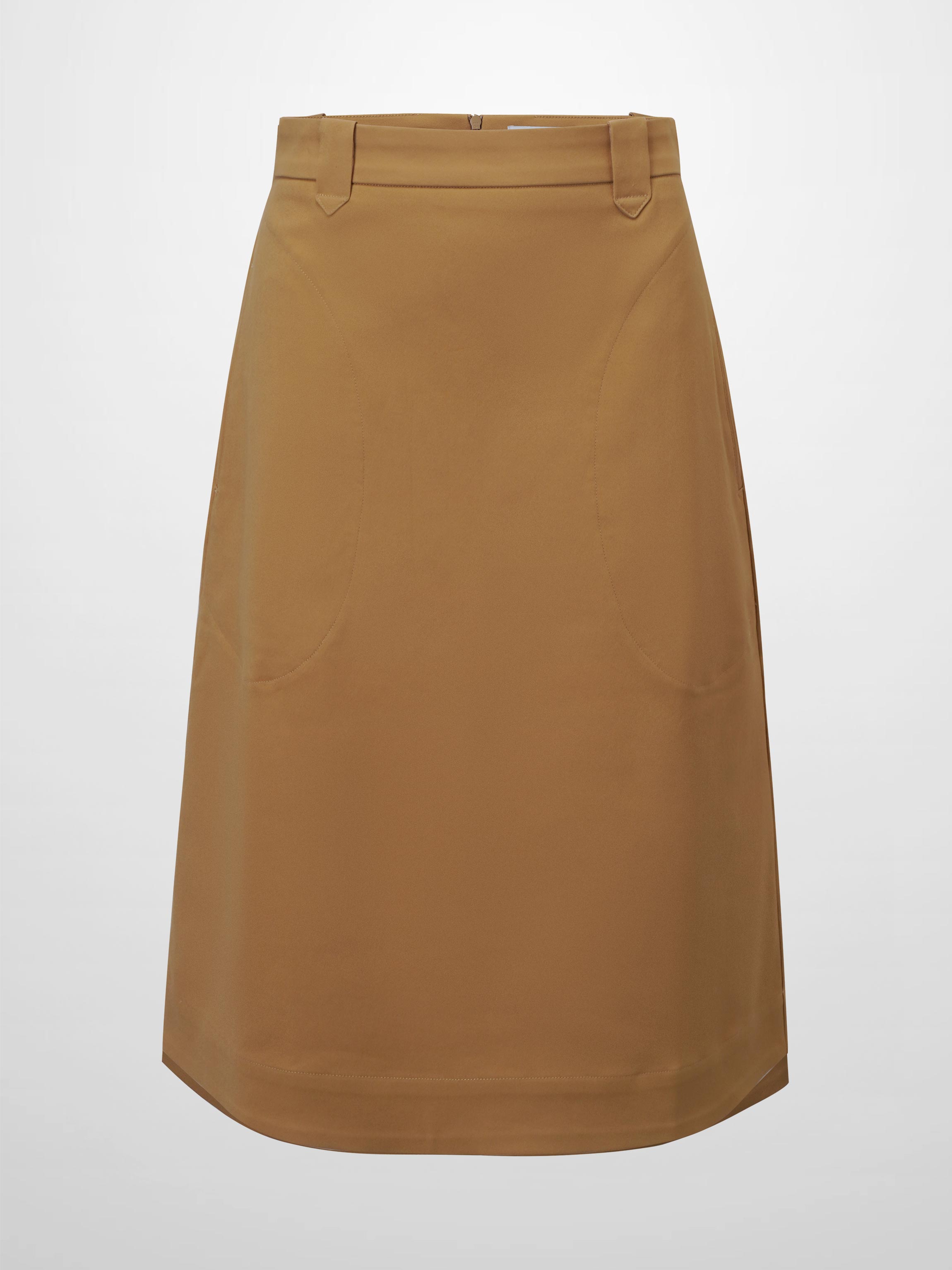 Basic A-Line Skirt-Trench