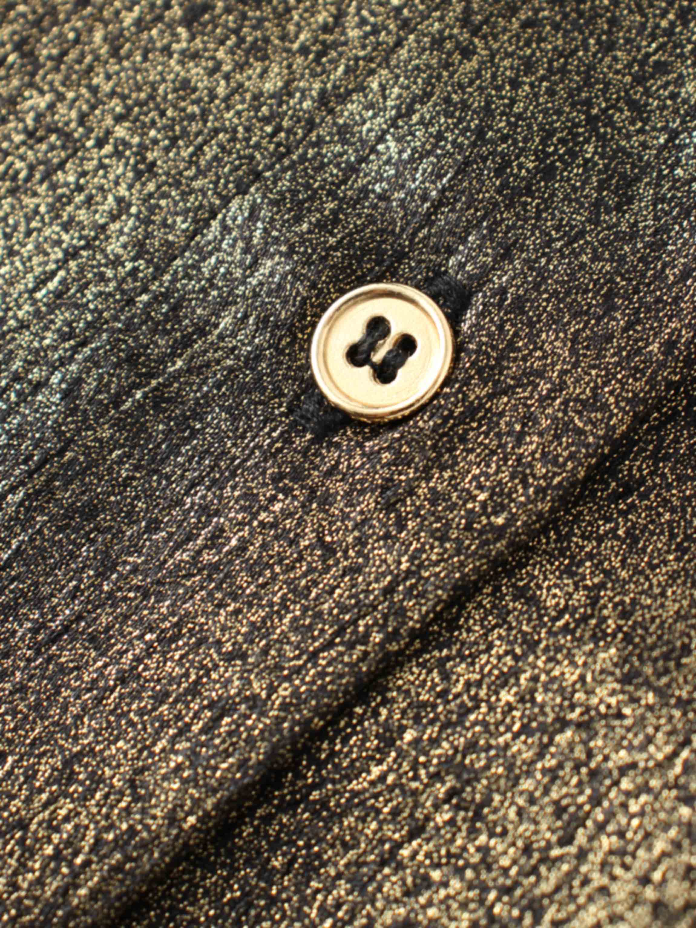 Wrap Shirtdress-Gold