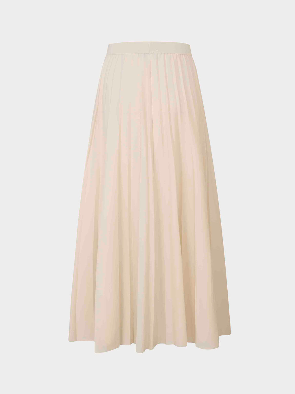 Pleated Skirt 37"-Ivory