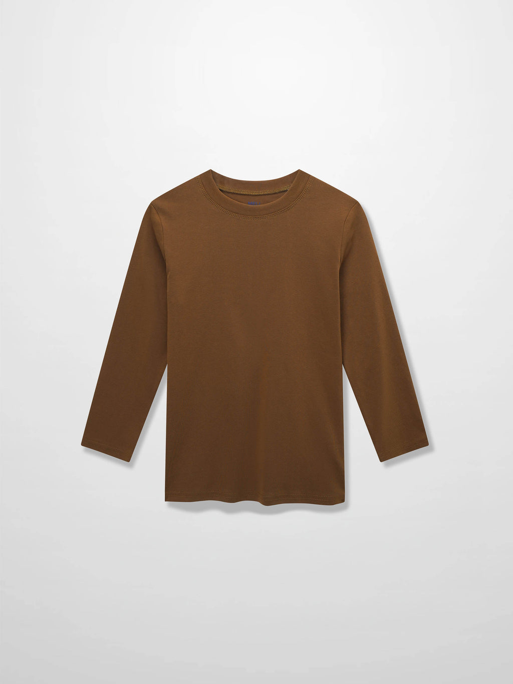 CLASSIC TEE 3Q-BROWN