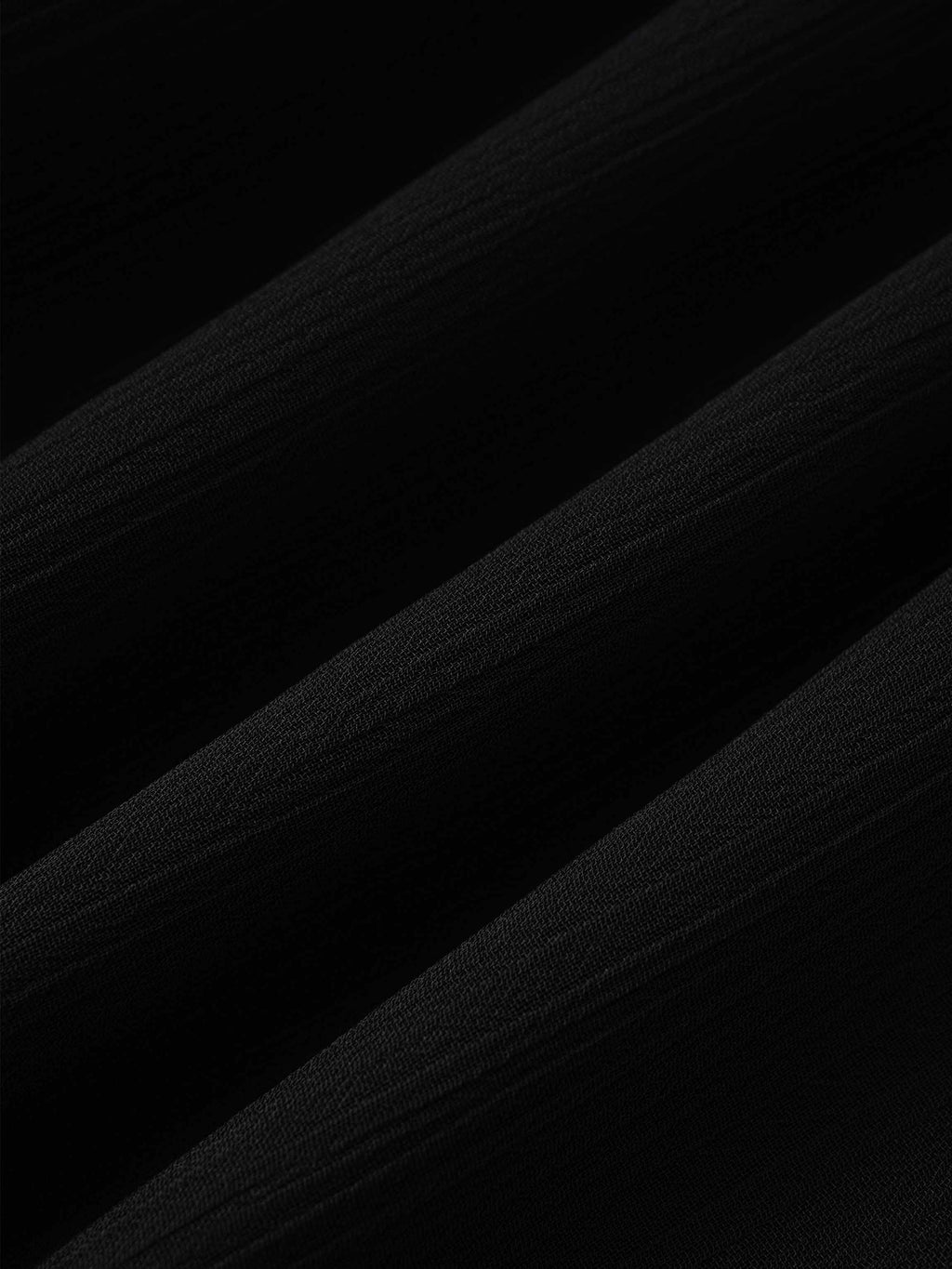 Chiffon Layered Skirt-Black