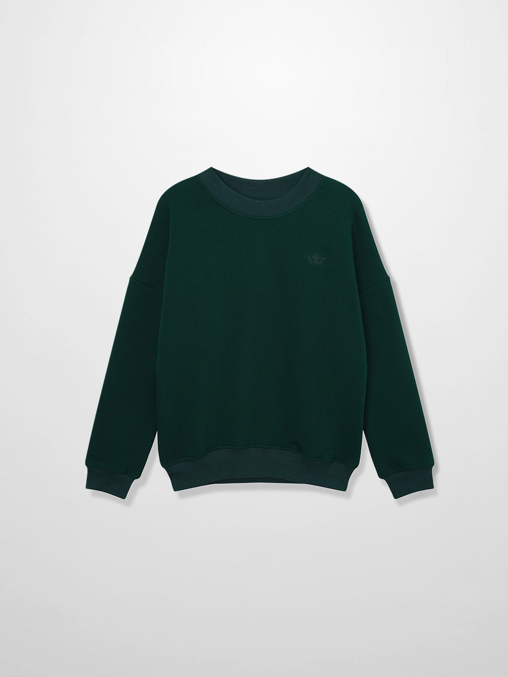 Logo Sweatshirt-Hunter Green
