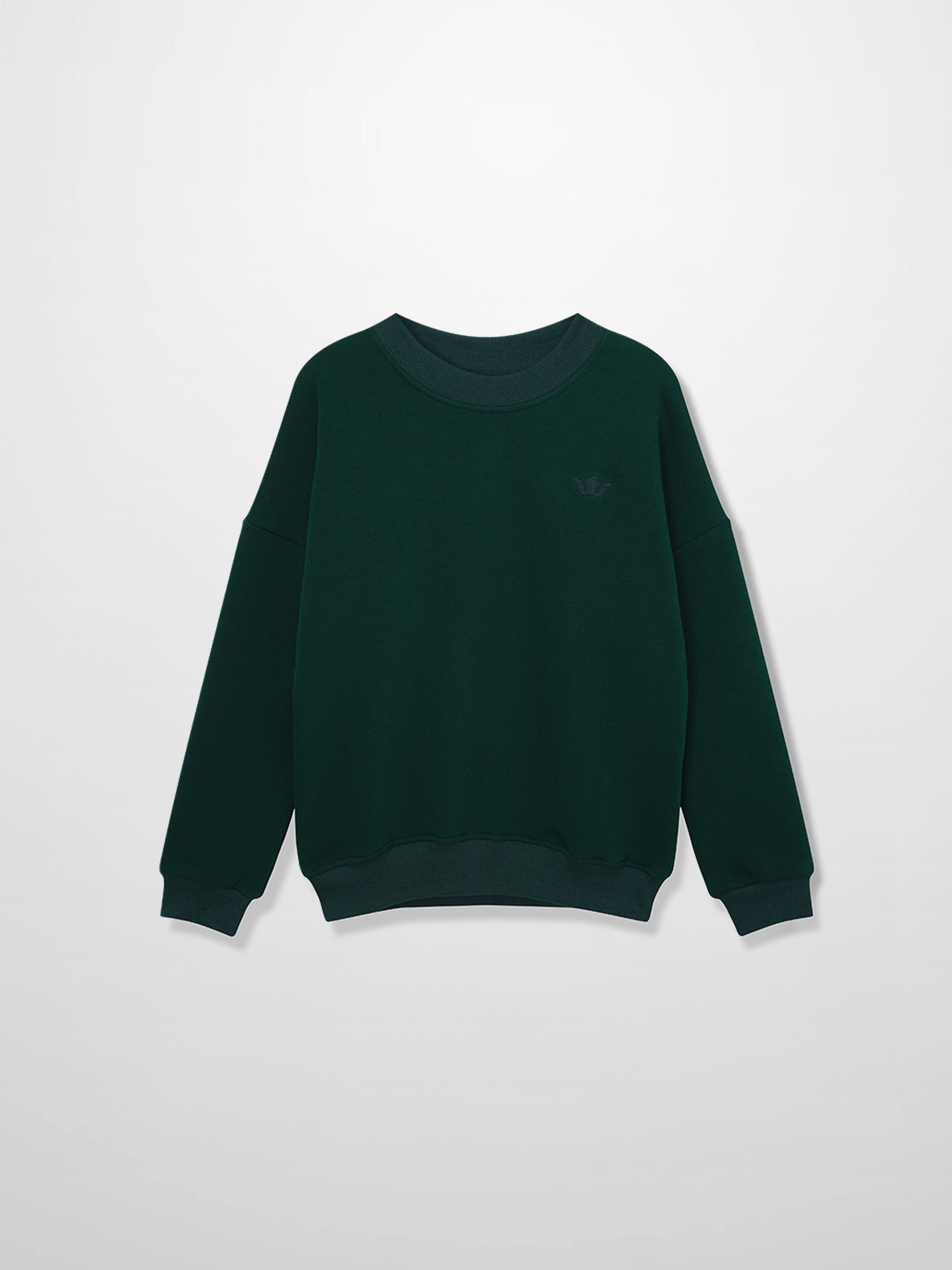 Logo Sweatshirt-Hunter Green