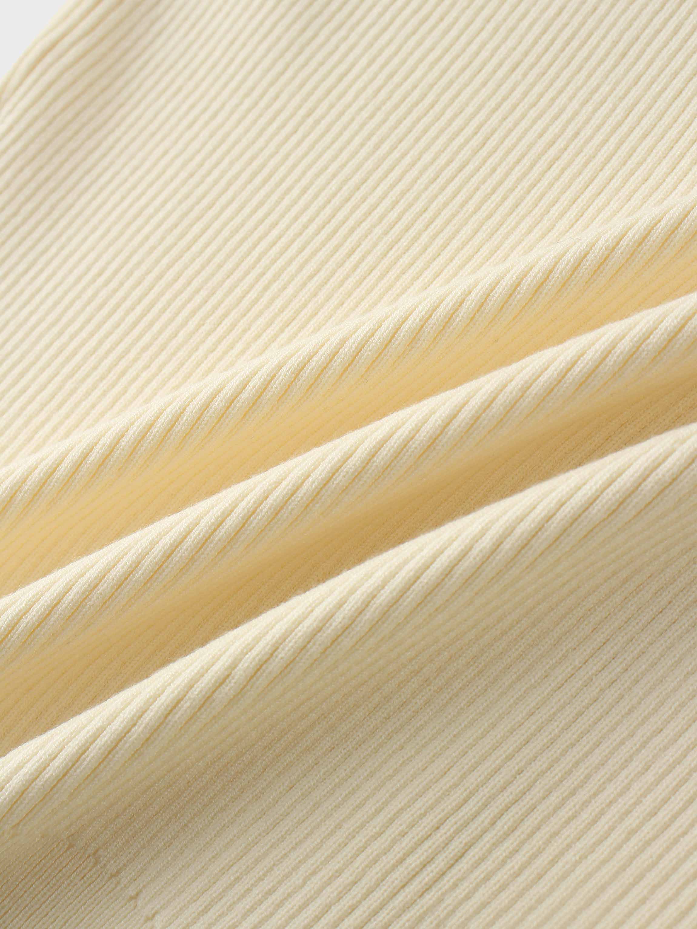 Lace Trimmed Sweater-Cream