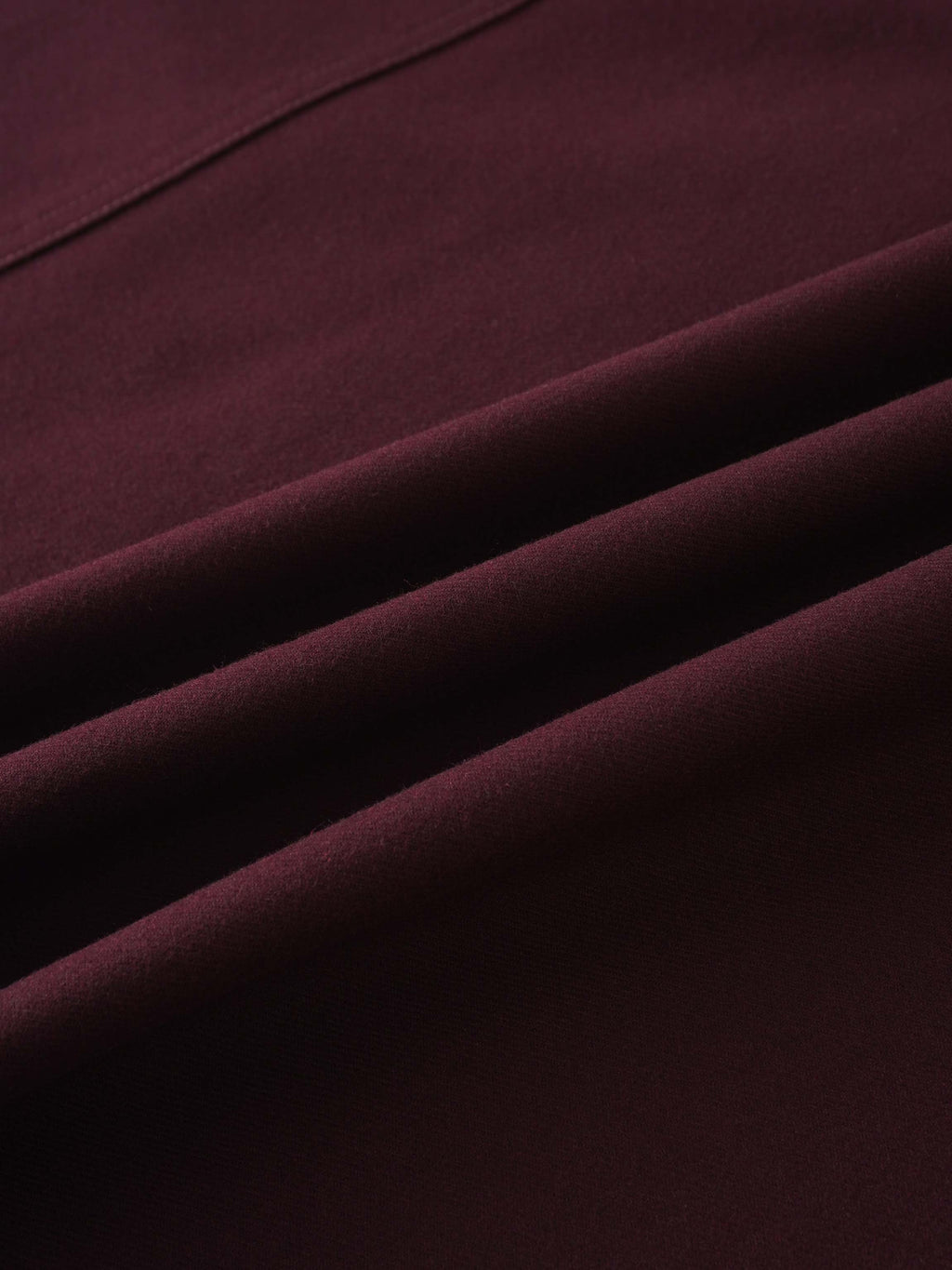 Fringe Circle Skirt-Burgundy