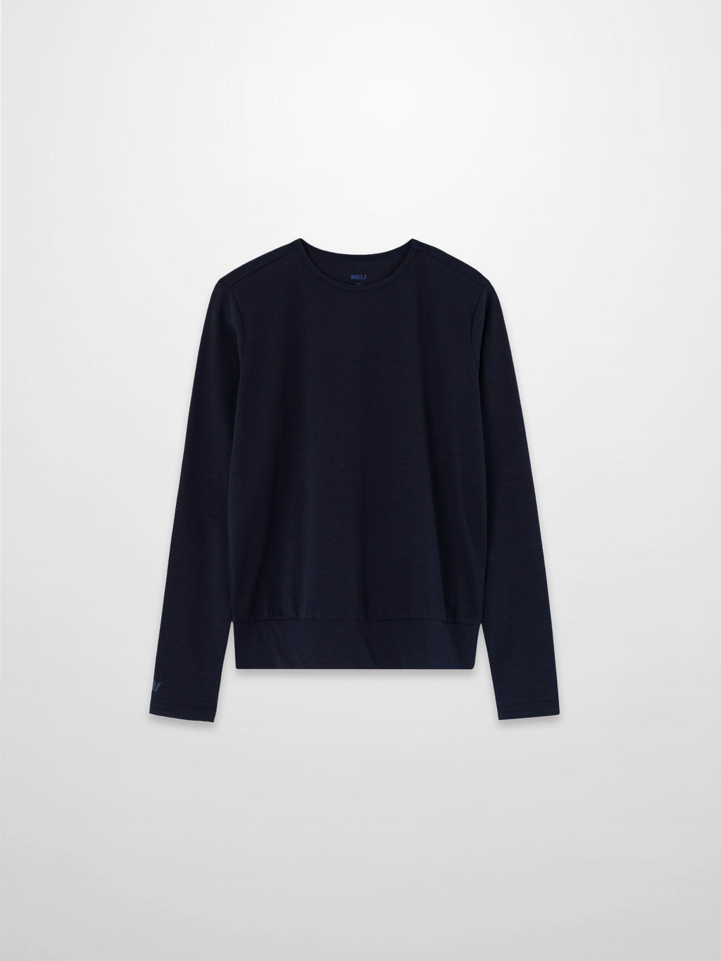 Crew Bomber Tee-Navy