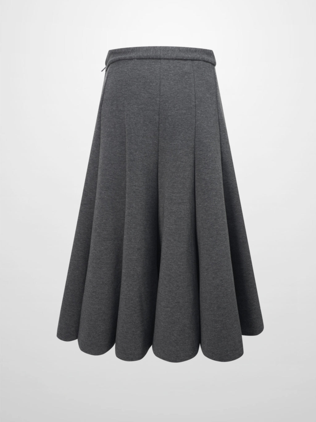 Short Flare Skirt 24"-Grey