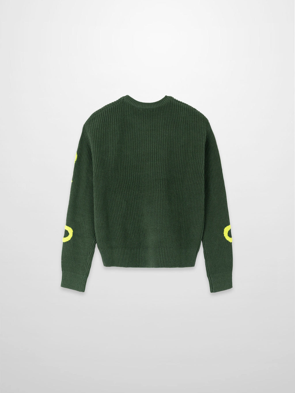 Bow Ribbon Sweater-Green/Lime