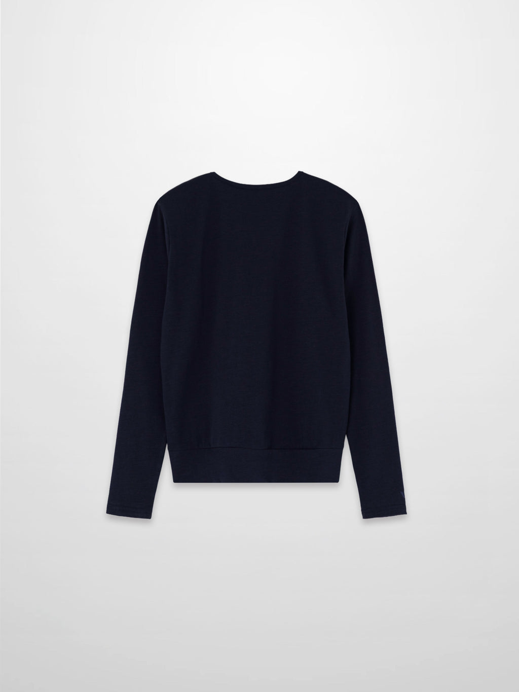 Crew Bomber Tee-Navy