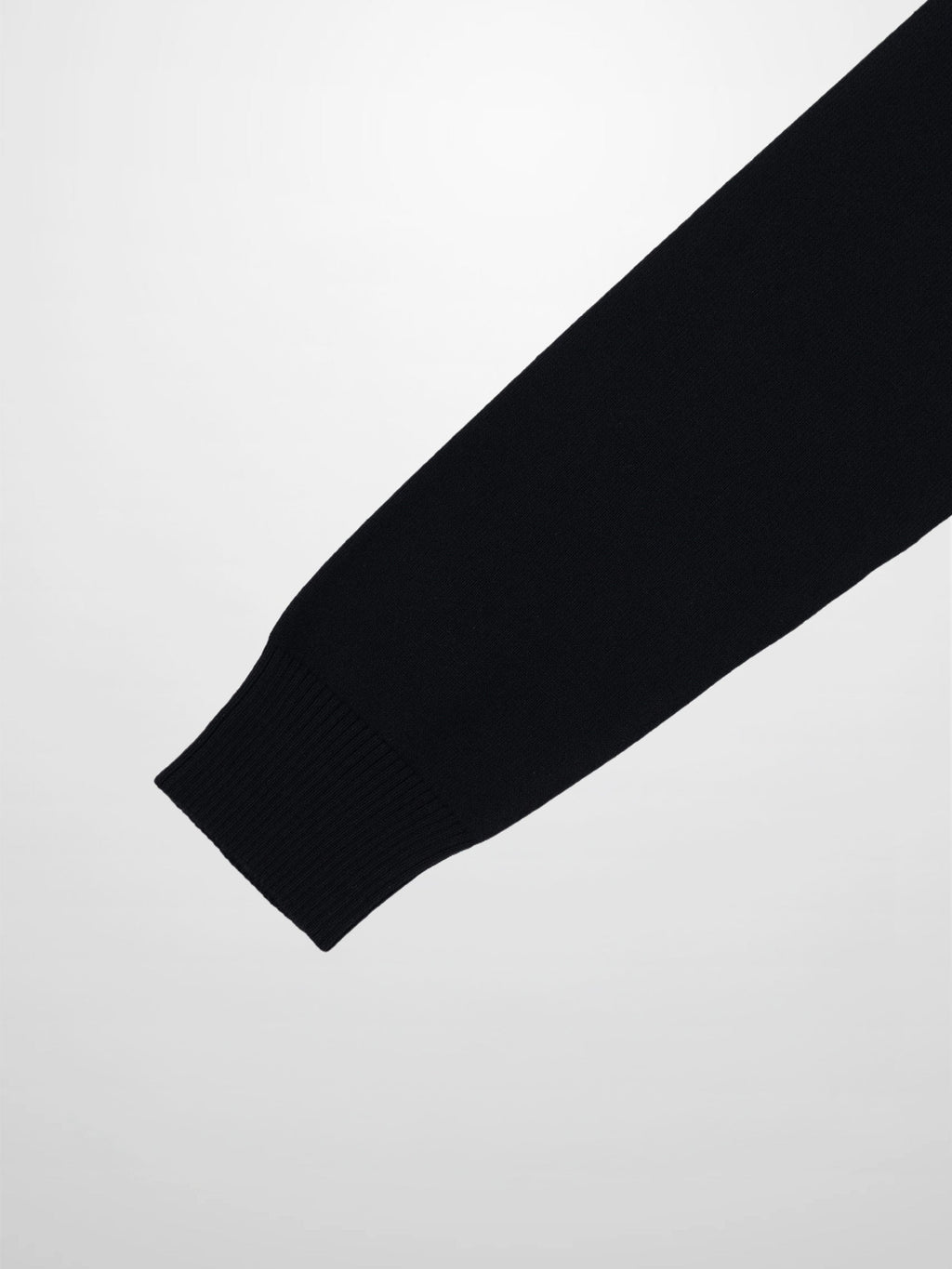 Thin Stripe Turtleneck  Sweater-Black/Hot Pink